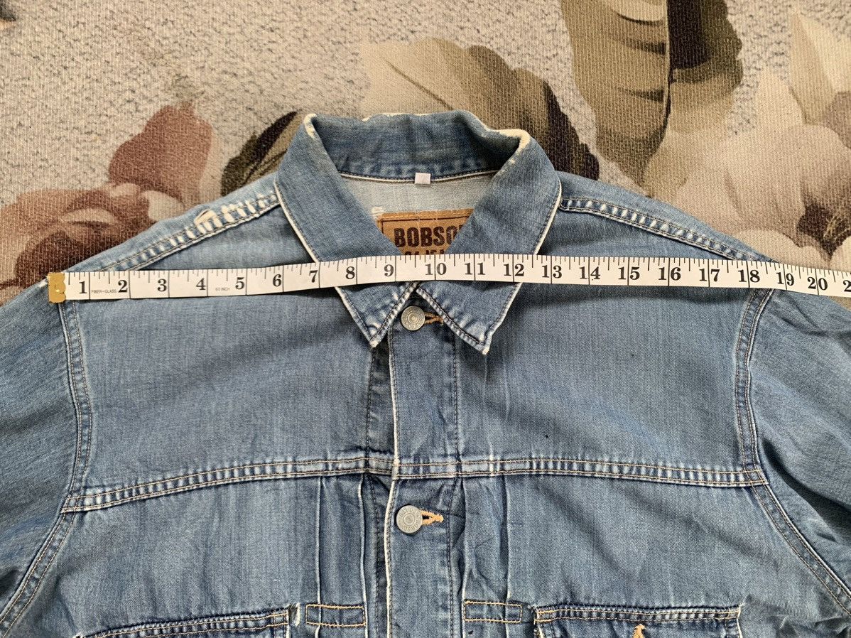 Japanese Brand Bobson Jeans Pleated Centre Jacket Made in Japan Size US M / EU 48-50 / 2 - 16 Thumbnail