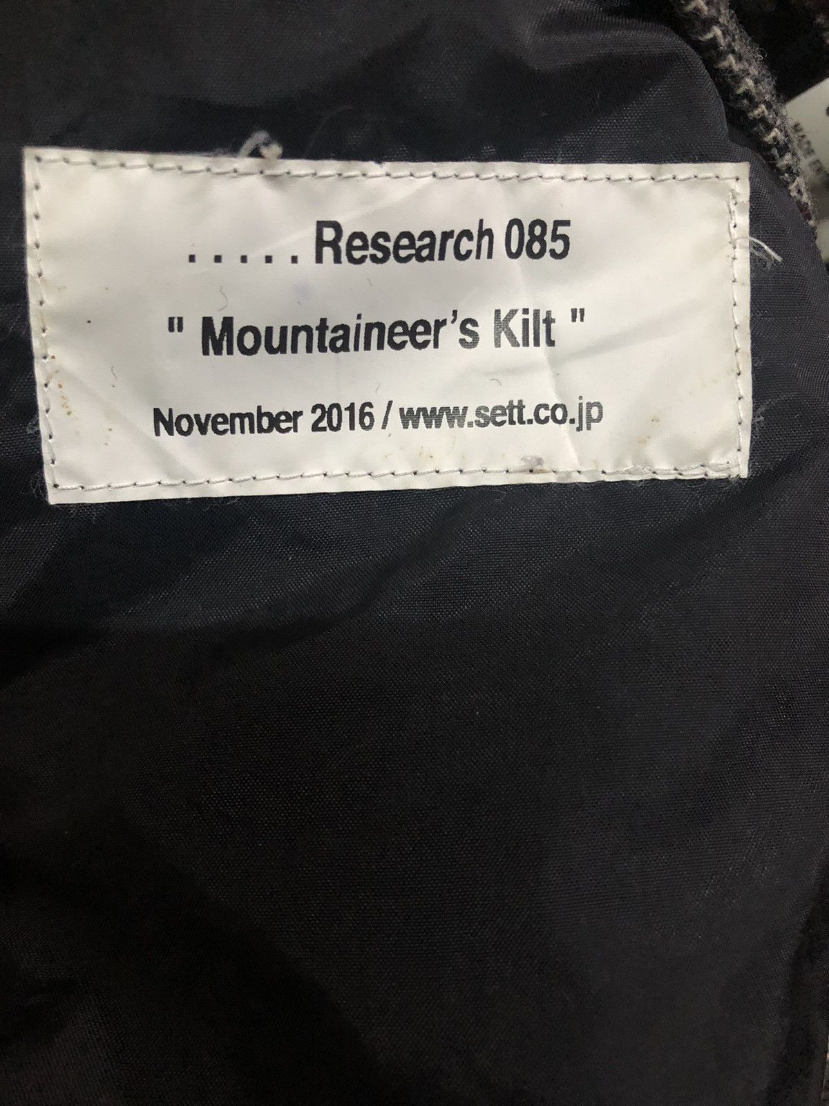 Japanese Brand × Mountain Research Mountain Research Kilt Check Skirt Size 26" / US 2 / IT 38 - 4 Thumbnail