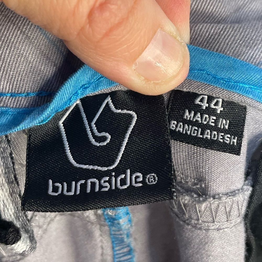 Burnside Burnside Grey Plaid Cargo Shorts Size 44 Size US 44 / EU 60 - 3 Thumbnail