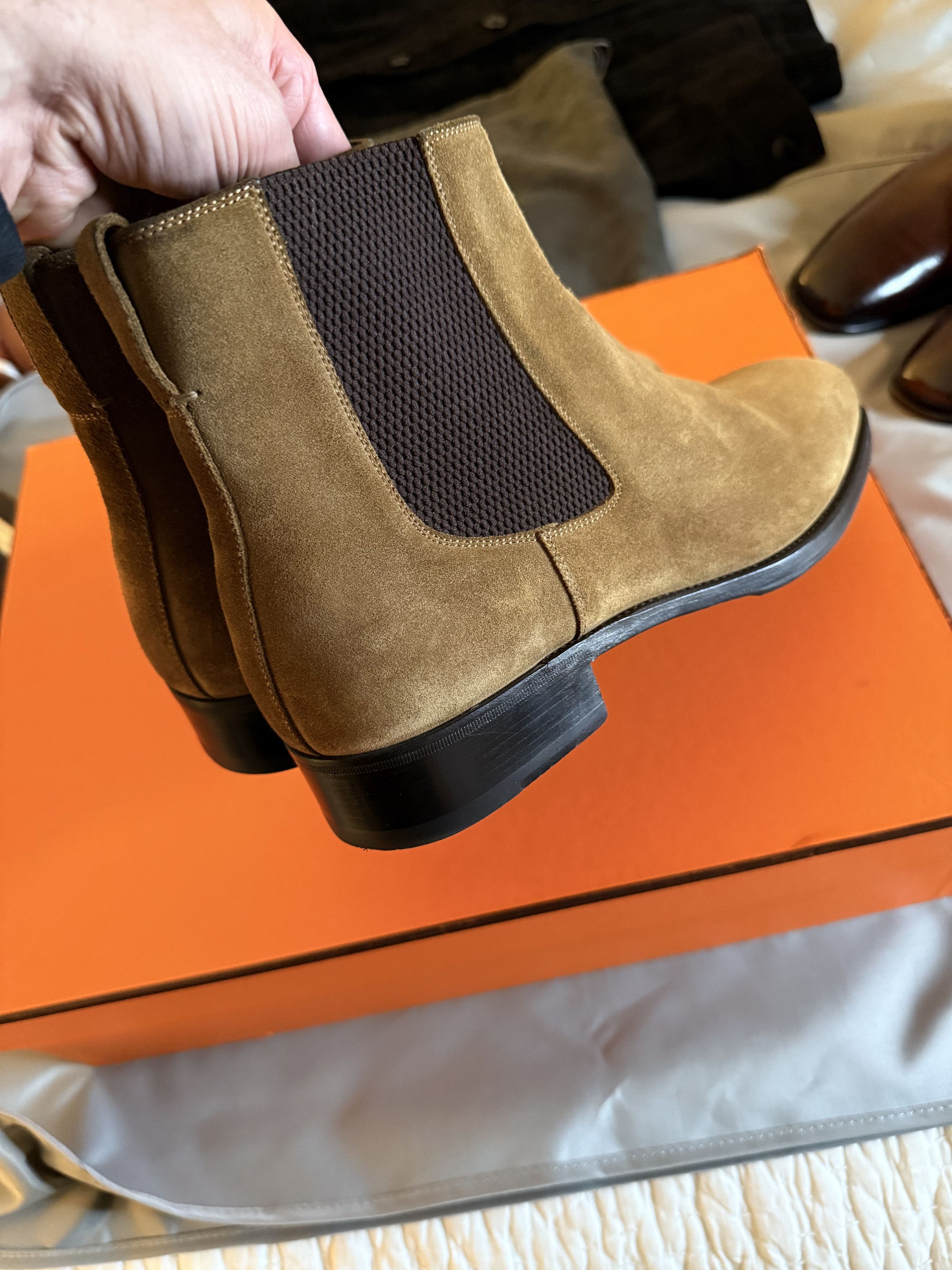 Tom Ford Best Dressed $2,150 w/Tax TOM FORD Suede Boots Size US 10.5 / EU 43-44 - 15 Thumbnail