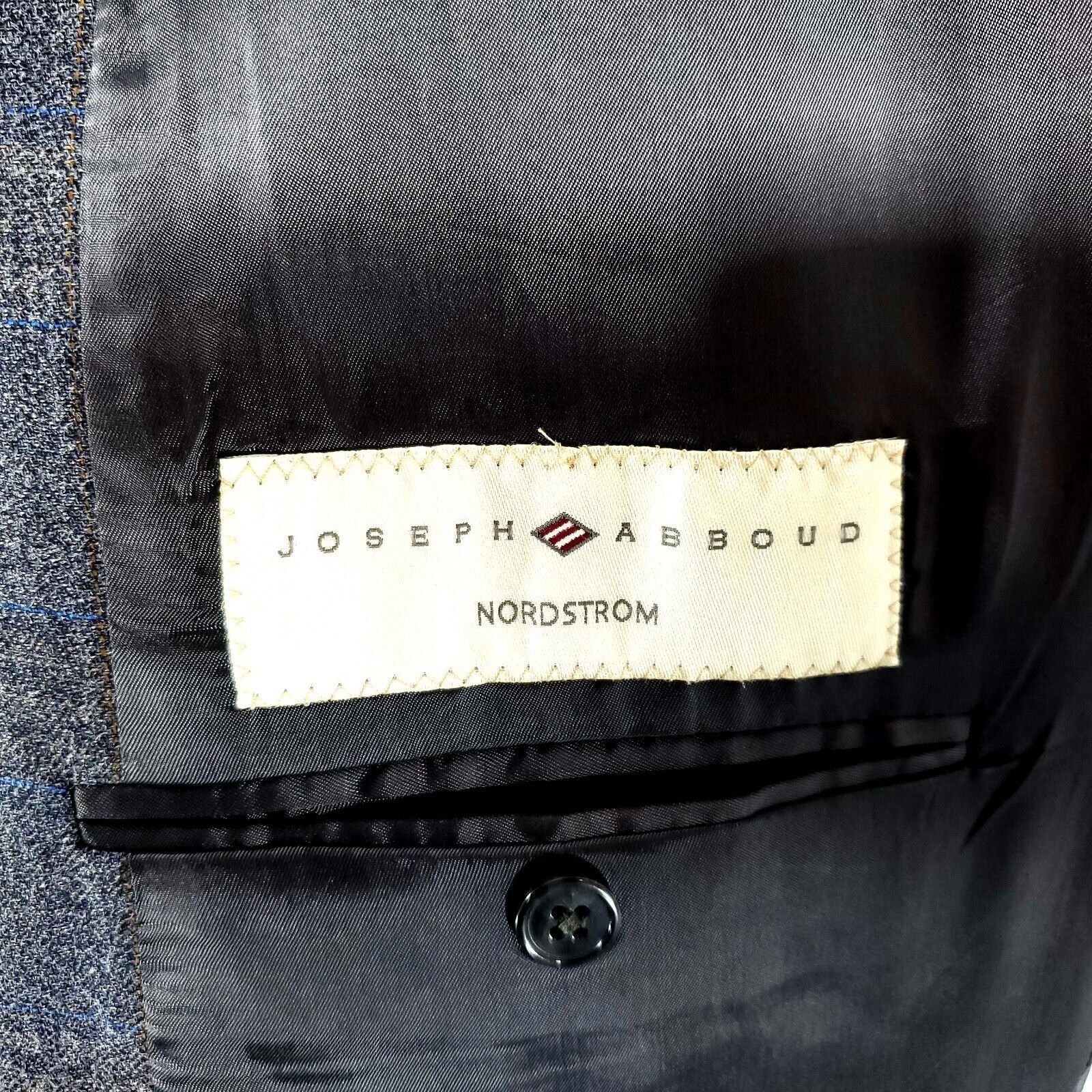 Joseph Abboud Joseph Abboud Nordstrom Wool Silk 3 Button Sport Coat 42R Gr Size 42R - 7 Thumbnail