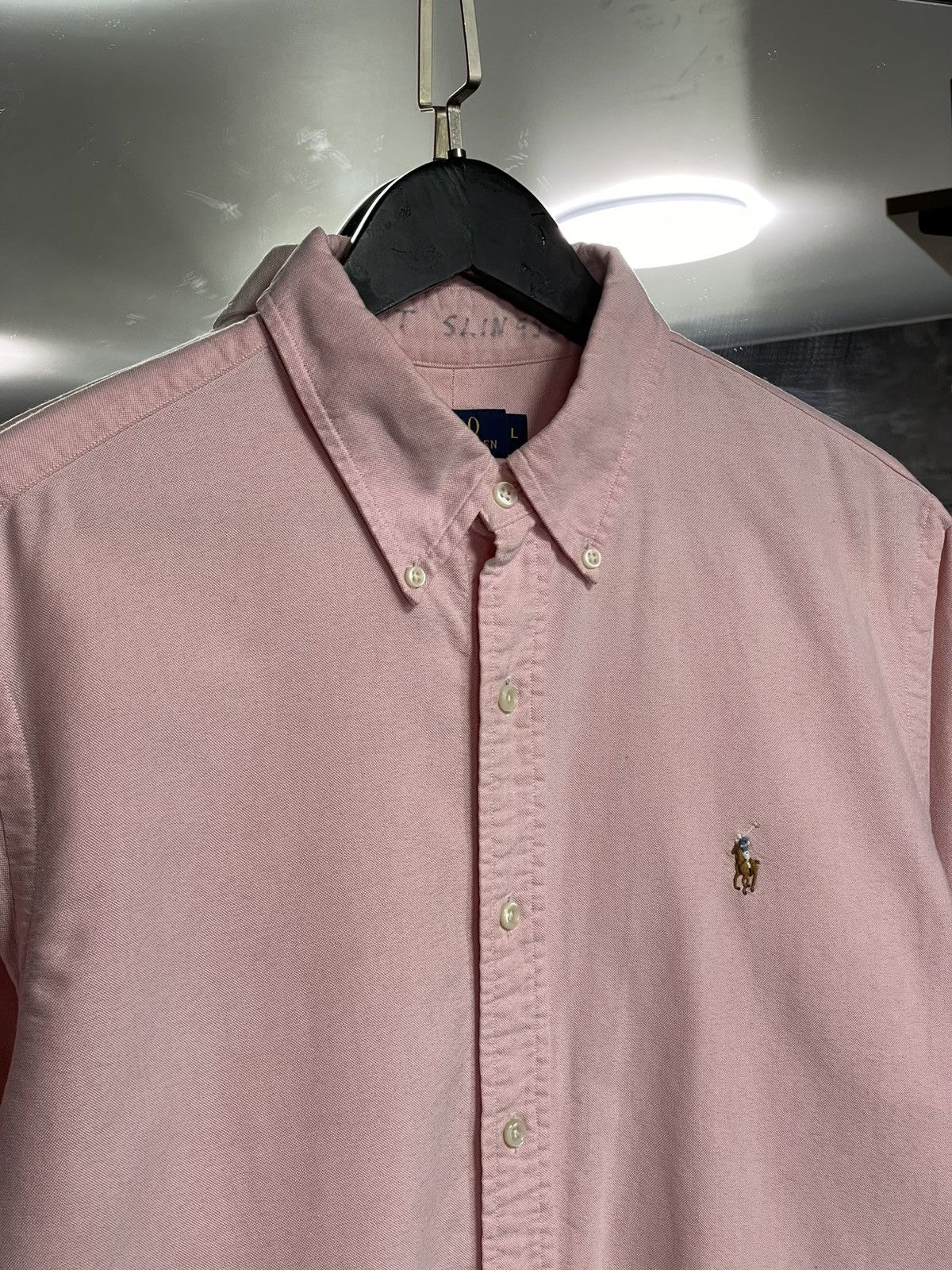 Polo Ralph Lauren men’s shirt from Ralph Lauren Polo line in a soft pink color Size 46L - 2 Thumbnail