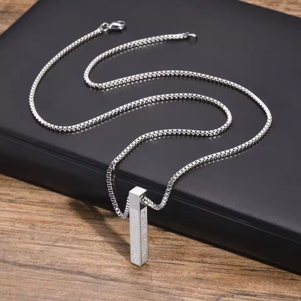 Jewelry Silver Bar Necklace Size ONE SIZE - 7 Thumbnail