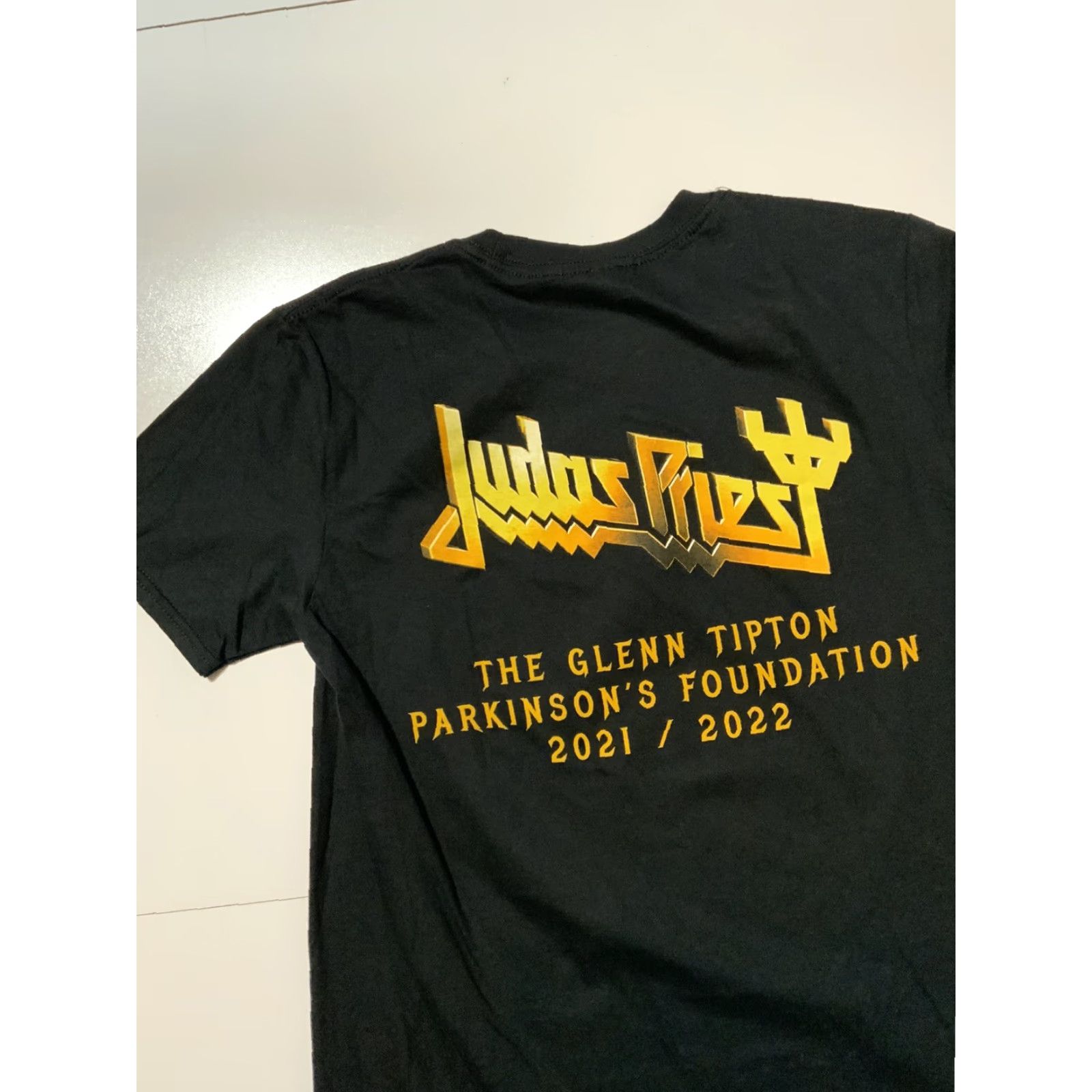 Gildan Judas Priest 50 Heavy Metal Years Glenn Tipton Rock Band S/S T-Shirt M Men Black MD Size US M / EU 48-50 / 2 - 4 Thumbnail