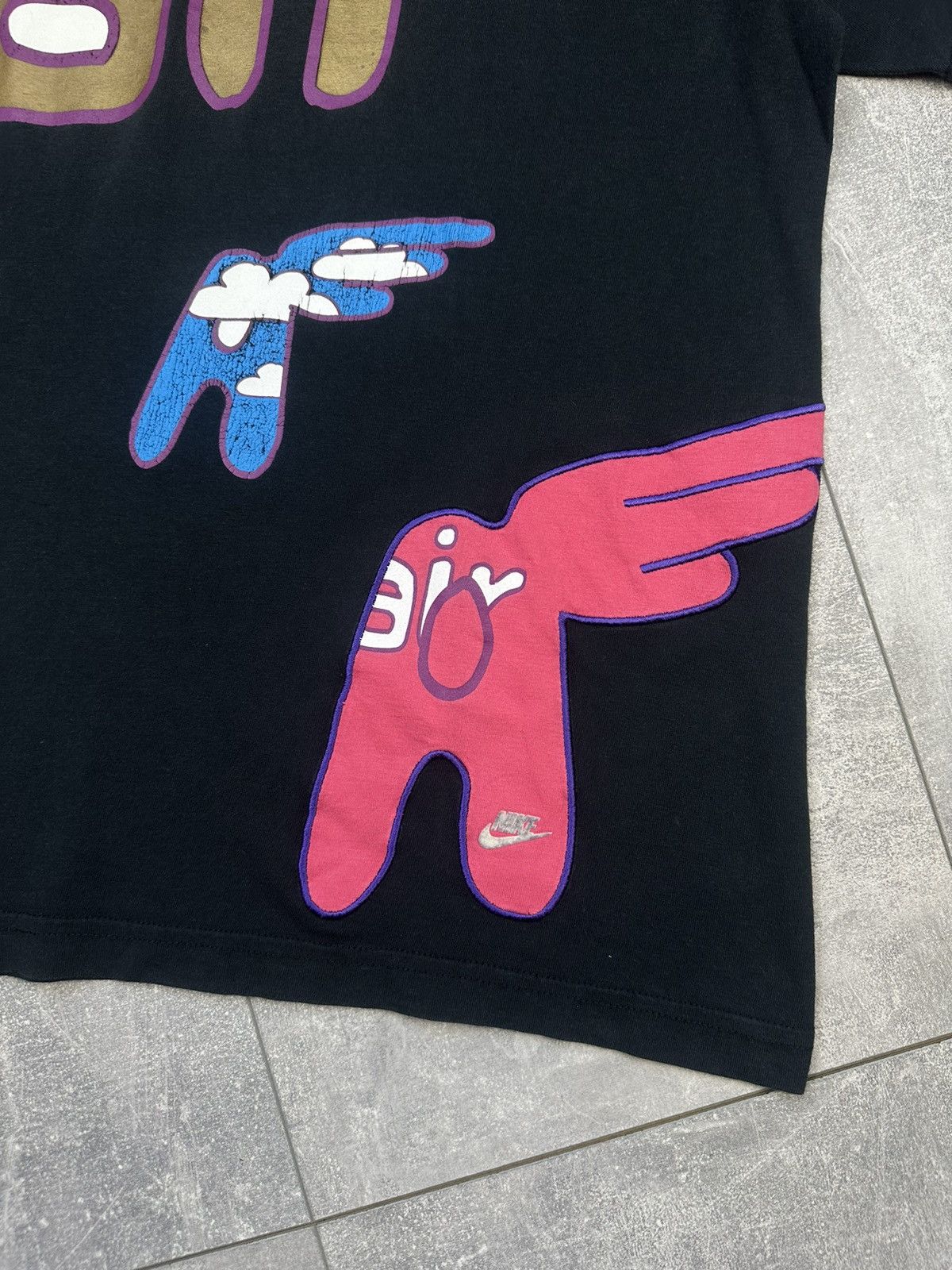 Other Nike Air Vintage Overprint Logo Tee Size US M / EU 48-50 / 2 - 2 Thumbnail