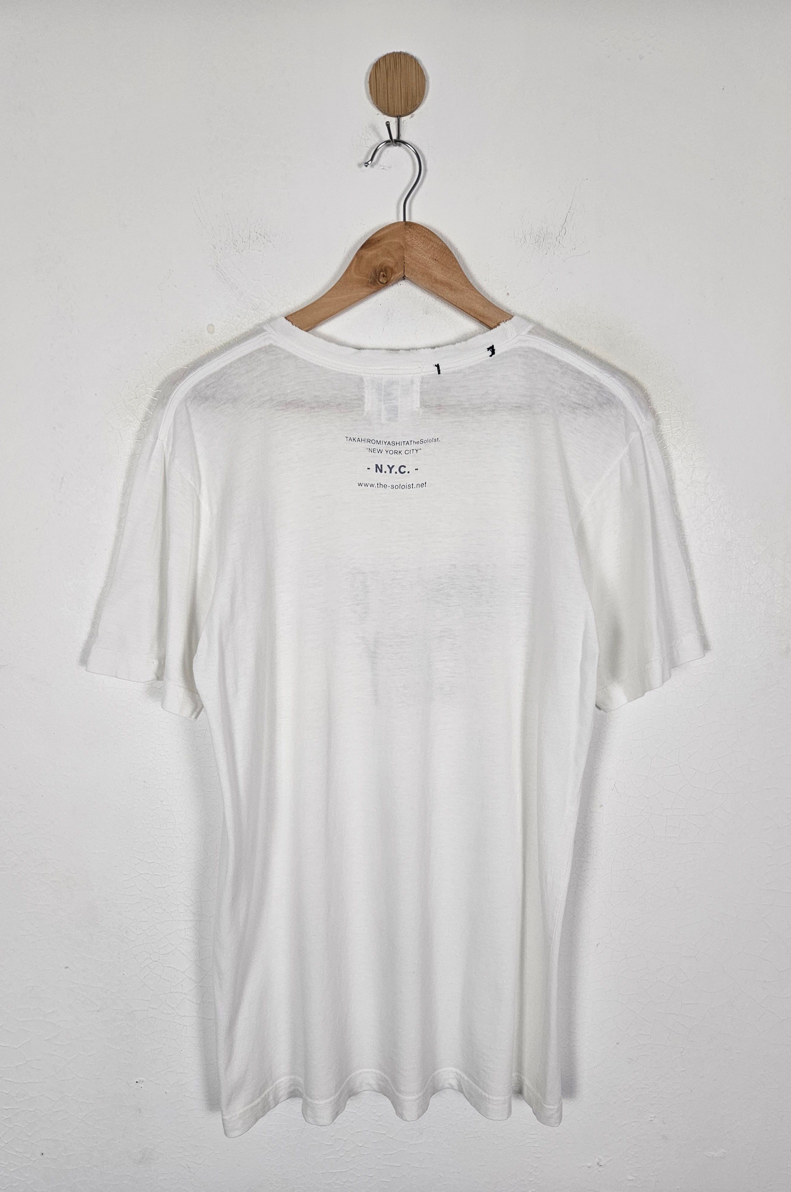 Takahiromiyashita The Soloist. Takahiro Miyashita The Soloist New York pocket tee shirt Size US M / EU 48-50 / 2 - 3 Thumbnail