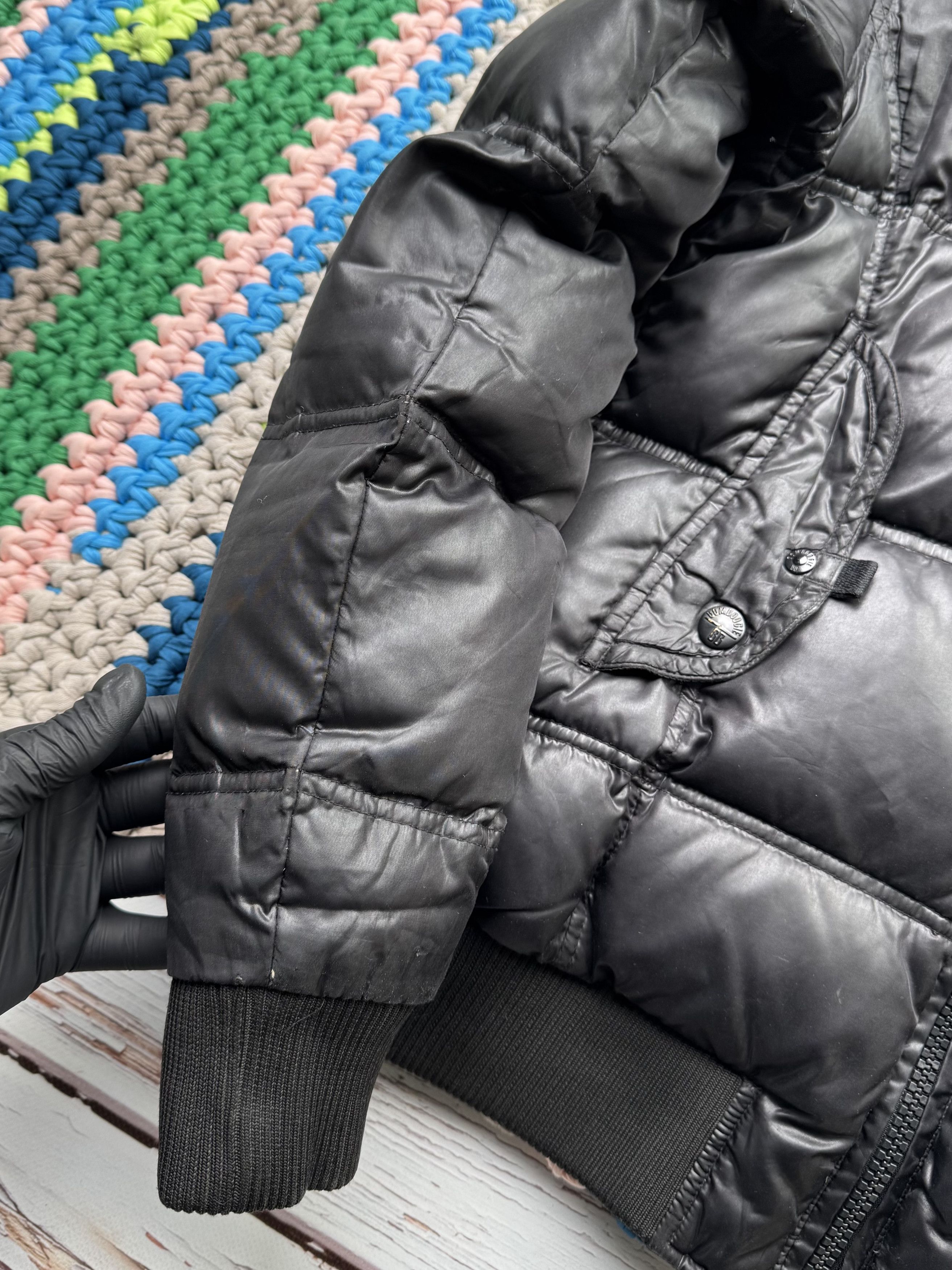 Japanese Brand Vintage Cropped Down Puffer Jacket (ET1)(D15) Size L / US 10 / IT 46 - 5 Thumbnail