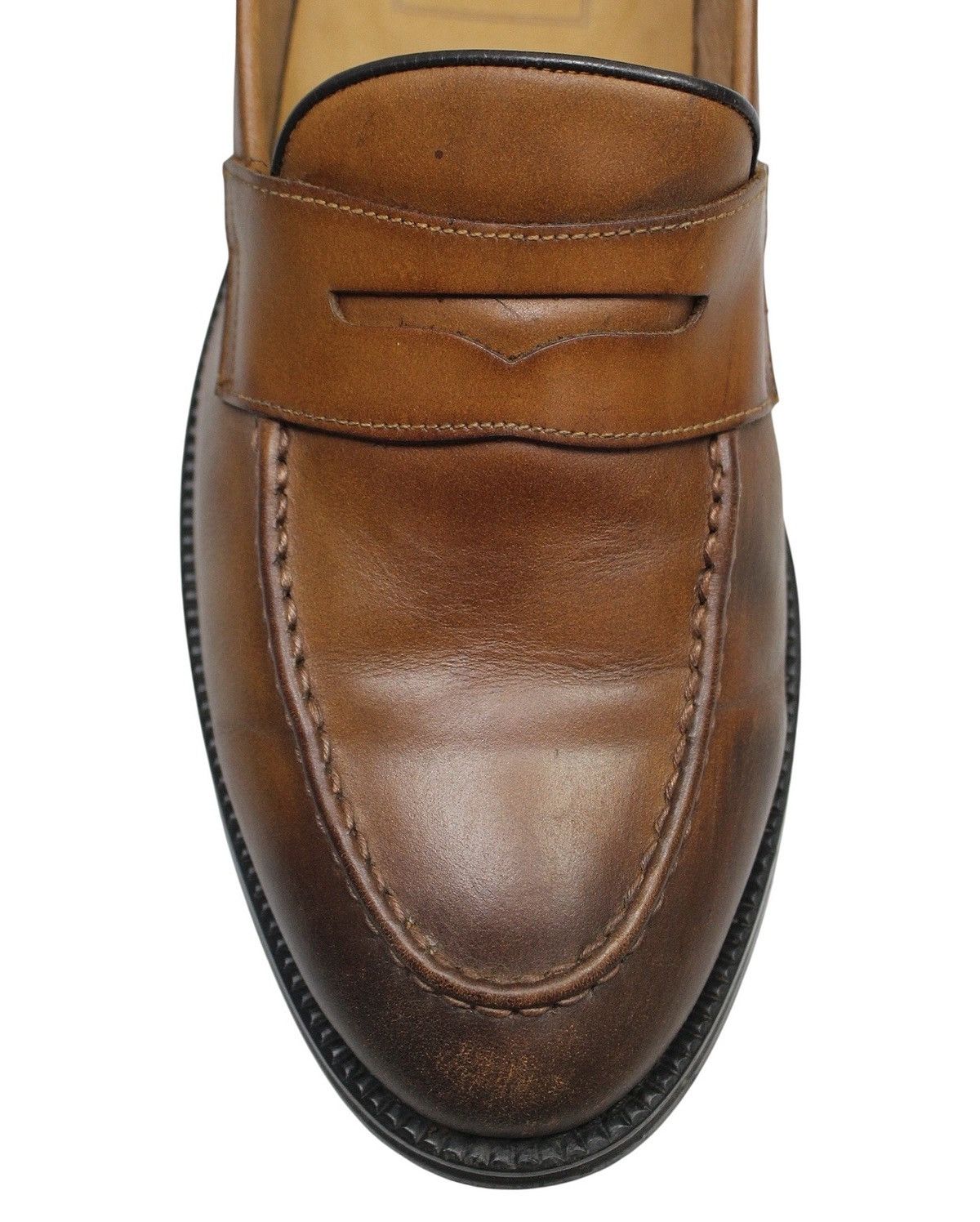 Vintage 2010S BELLO SHOEMAKER HANDMADE PENNY LOAFERS Size US 8 / EU 41 - 7 Thumbnail