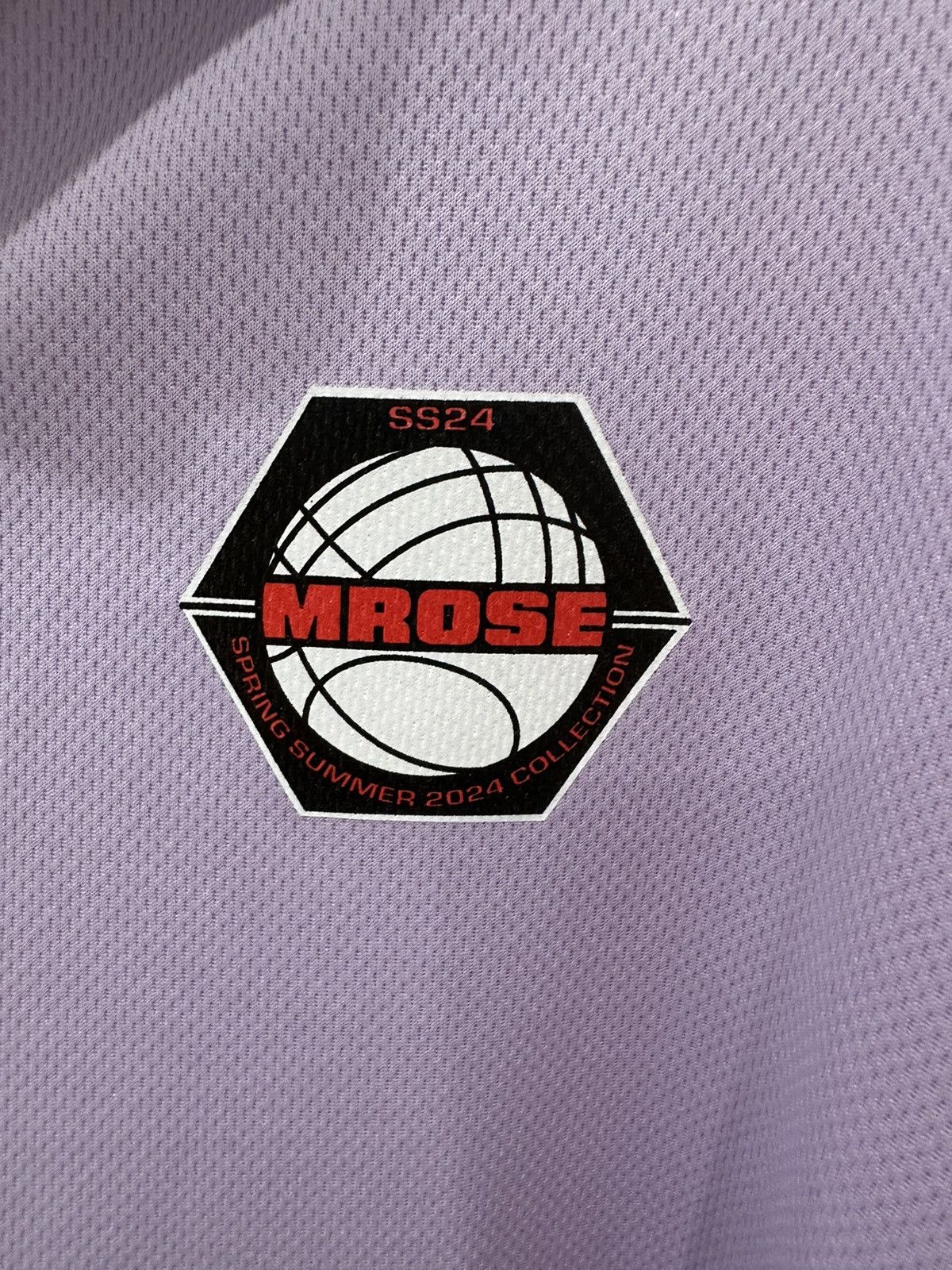 Martine Rose pink-purple double-split shirt short-sleeved T-shirt Size US S / EU 44-46 / 1 - 5 Thumbnail