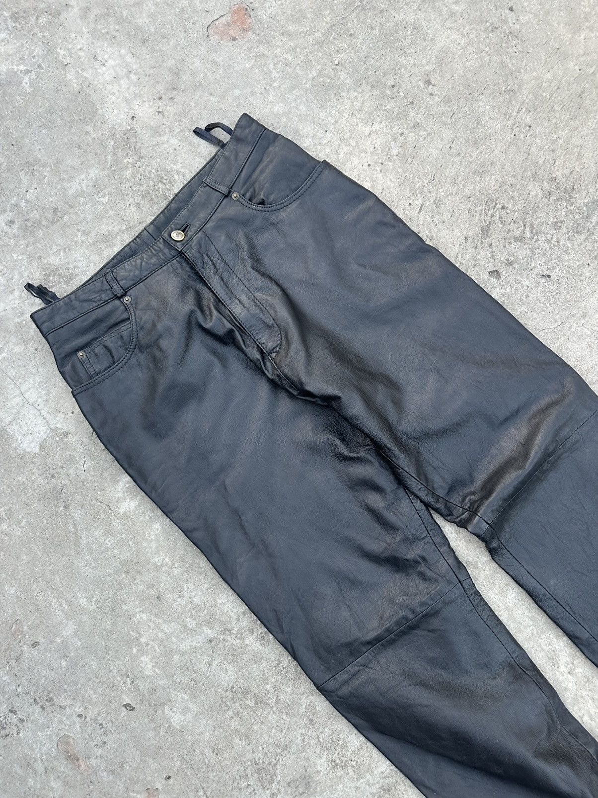 Genuine Leather Y2K Yessica Genuine Leather Pants Size US 31 - 5 Thumbnail