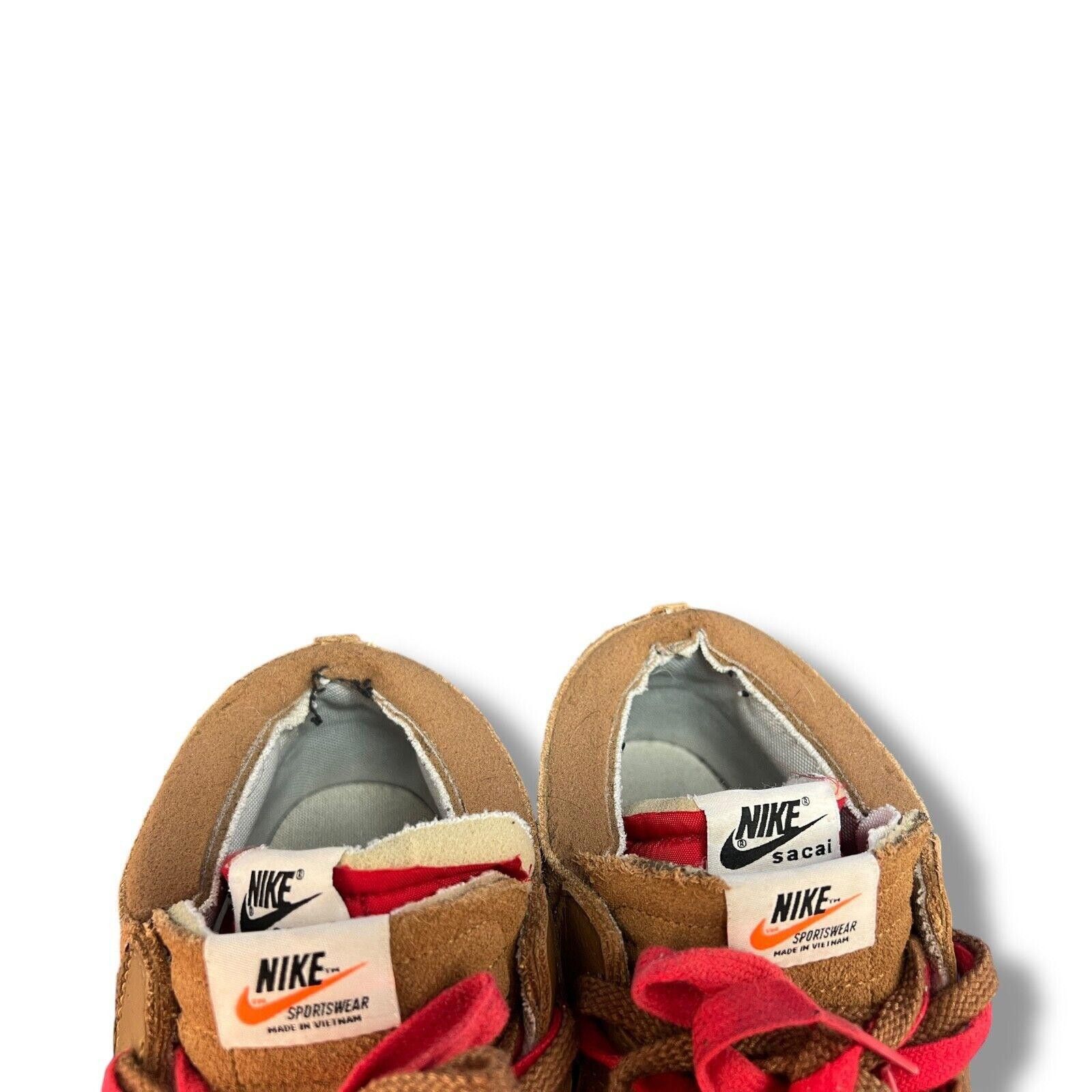 Nike Nike Sacai x Blazer Low British Tan Size 11.5 DD1877-200 Size US 11.5 / EU 44-45 - 2 Thumbnail
