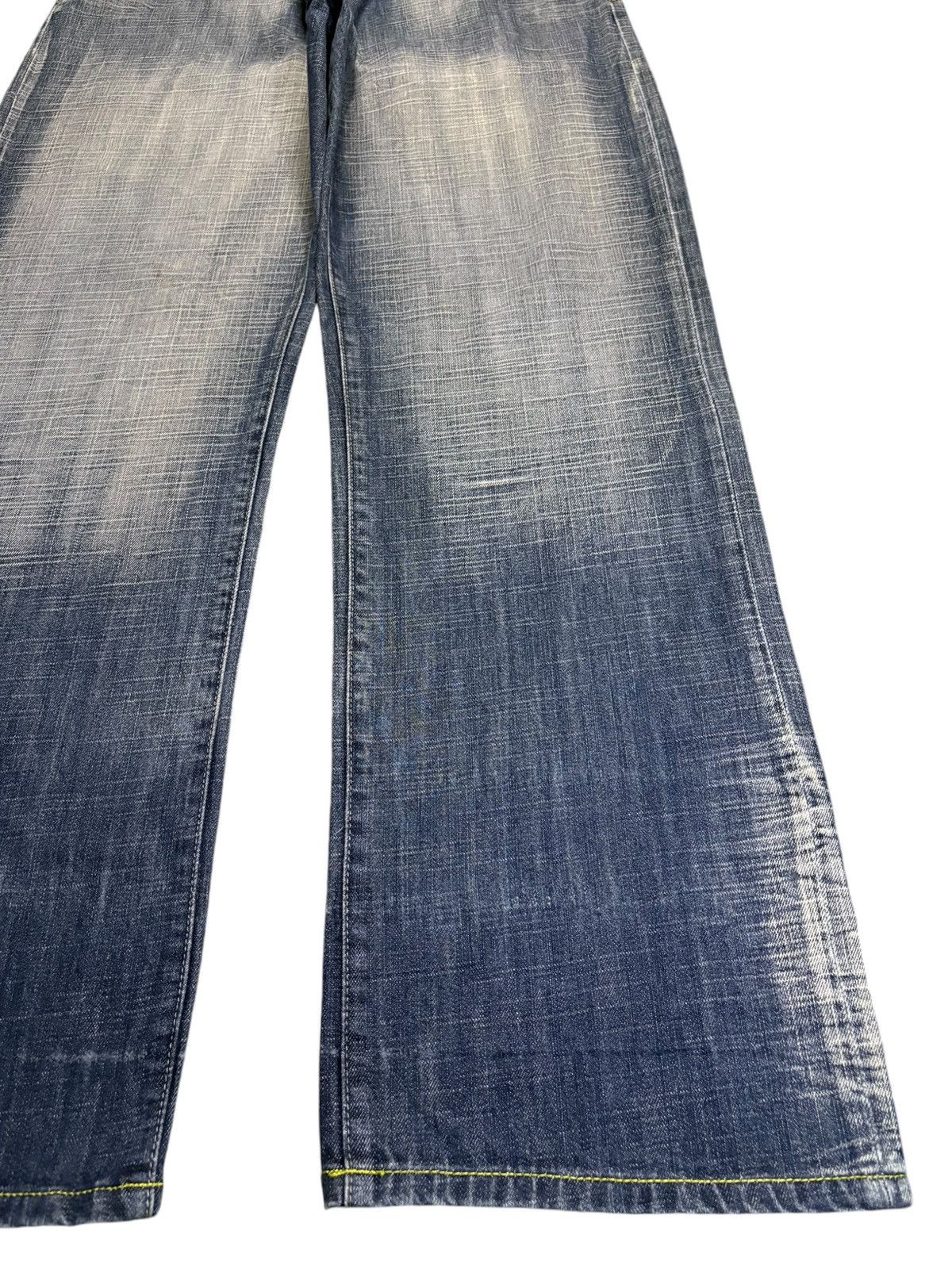 Akademiks × Japanese Brand Vintage Akademiks Diamond Embroidered Wide Leg Baggy Jeans Size US 34 / EU 50 - 7 Thumbnail