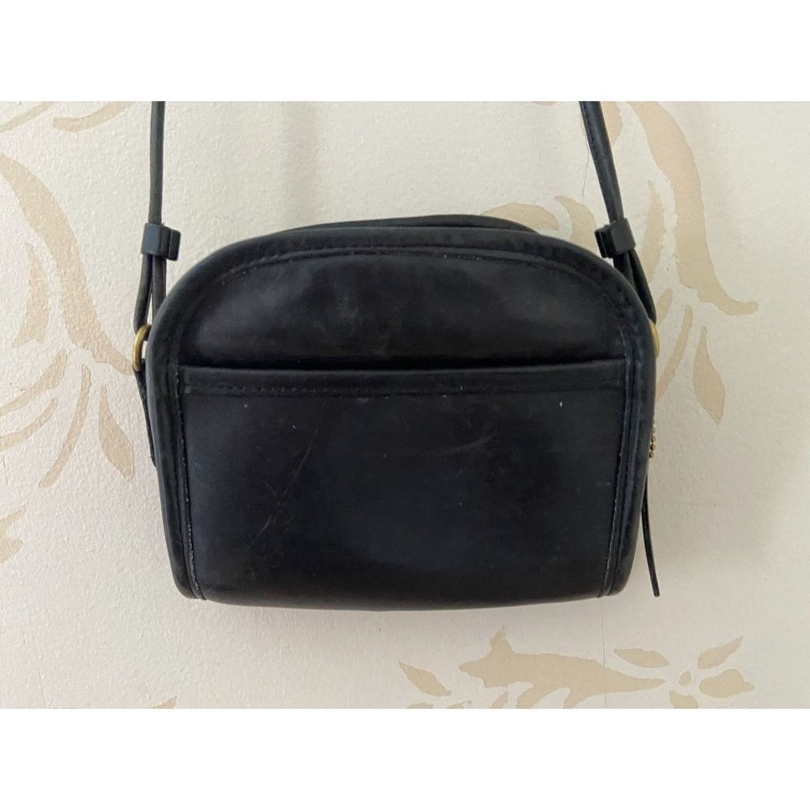 Coach Leather Crossbody Black Handbag Bag