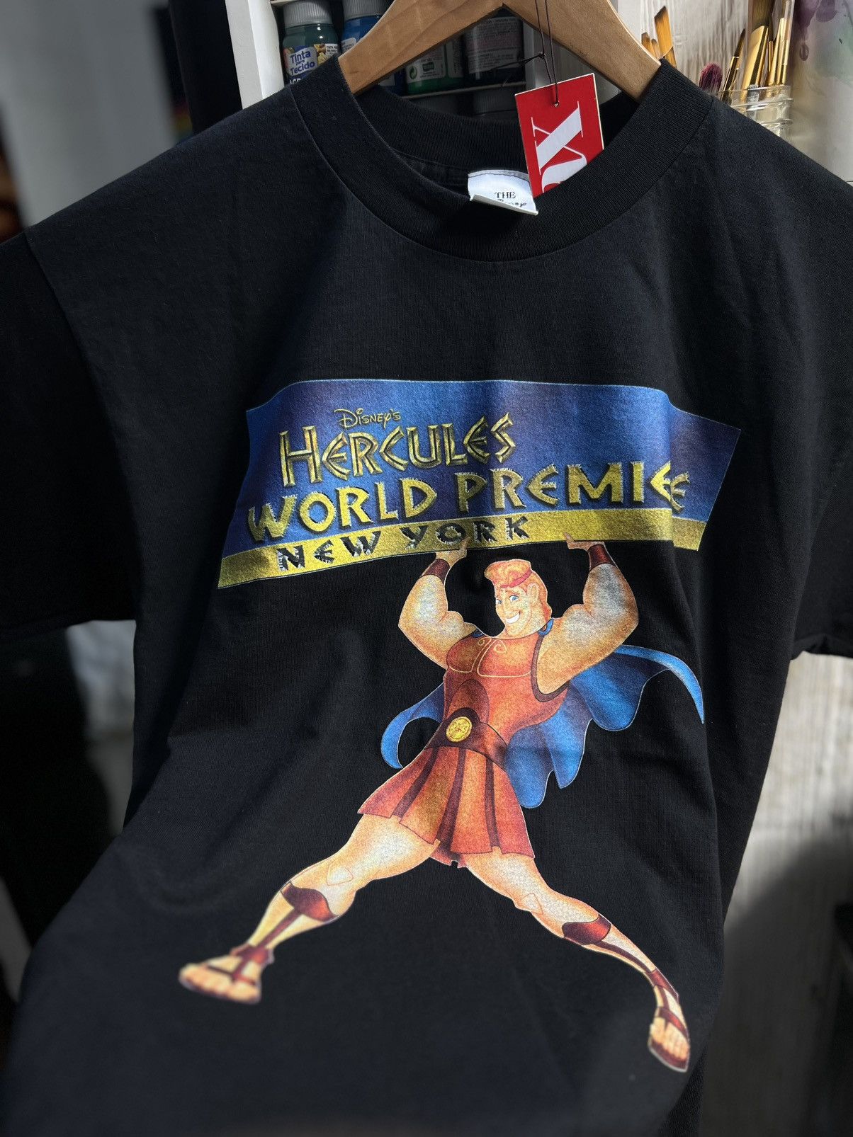 Disney Vintage 1997 Hercules World Premiere Tee Size US L / EU 52-54 / 3 - 1 Thumbnail