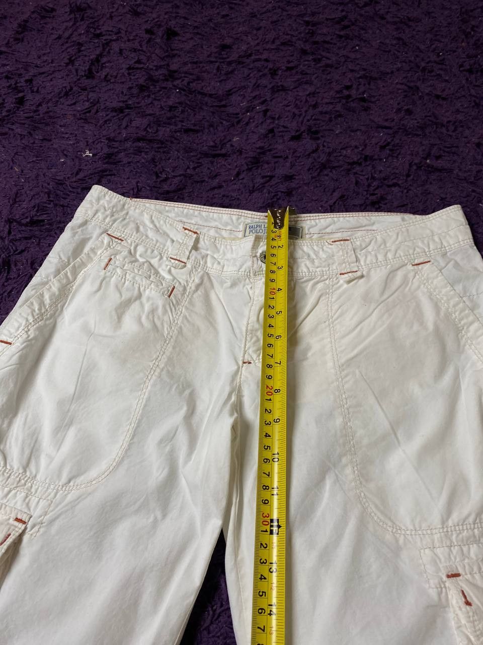 Polo Ralph Lauren Polo Jeans Company Ralph Lauren White Shorts Size 28" / US 6 / IT 42 - 9 Thumbnail