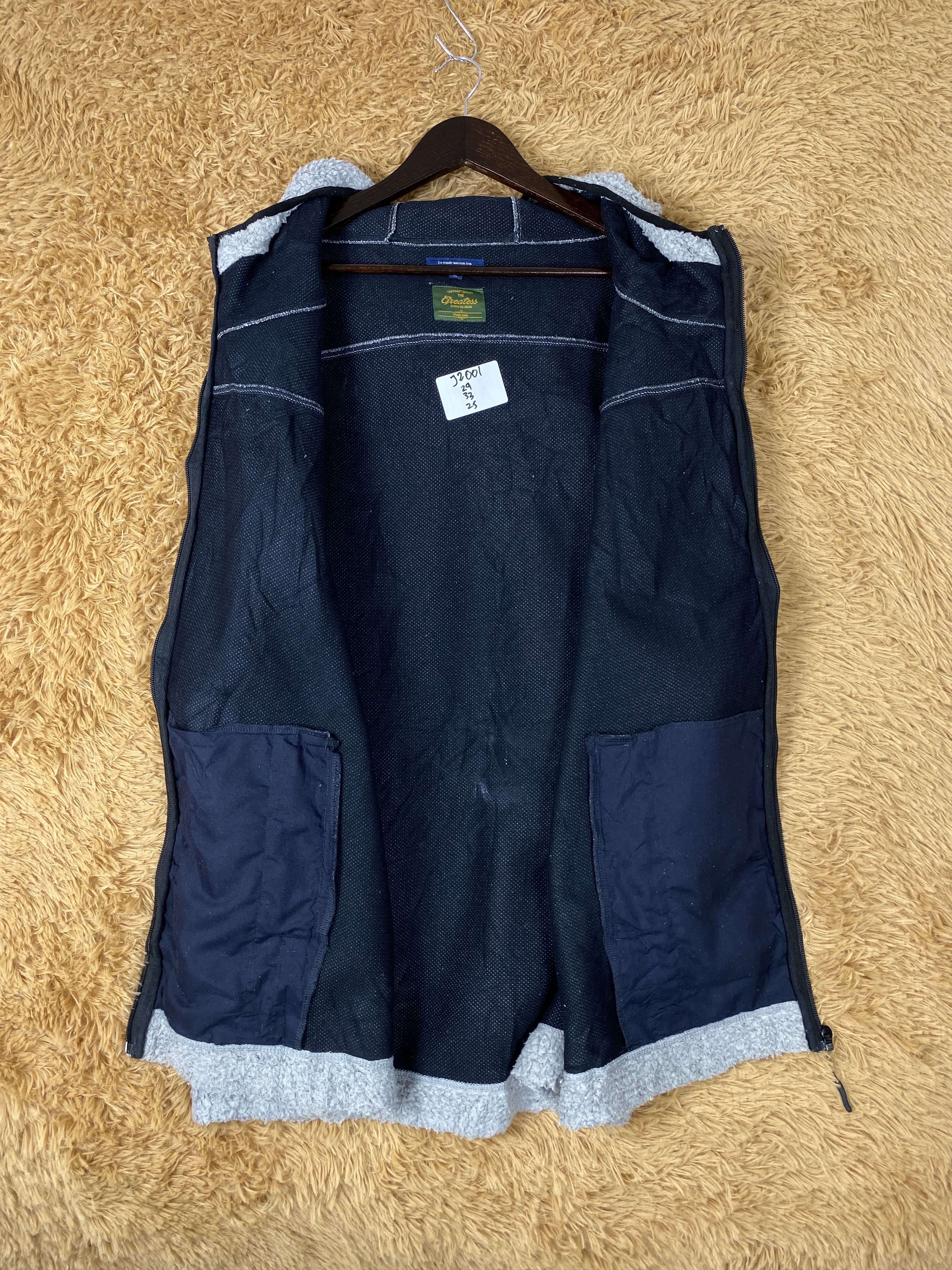 Japanese Brand Vintage Espace Vert Cross The Greatess Fleece Jacket J2000 Size US XXL / EU 58 / 5 - 7 Thumbnail