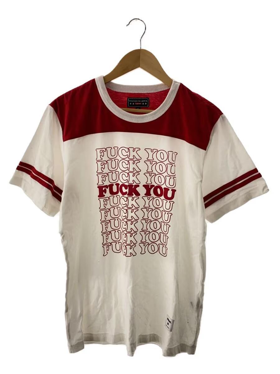 image of Hysteric Glamour x Supreme "fuck You" Tee in White, Men's (Size Medium)