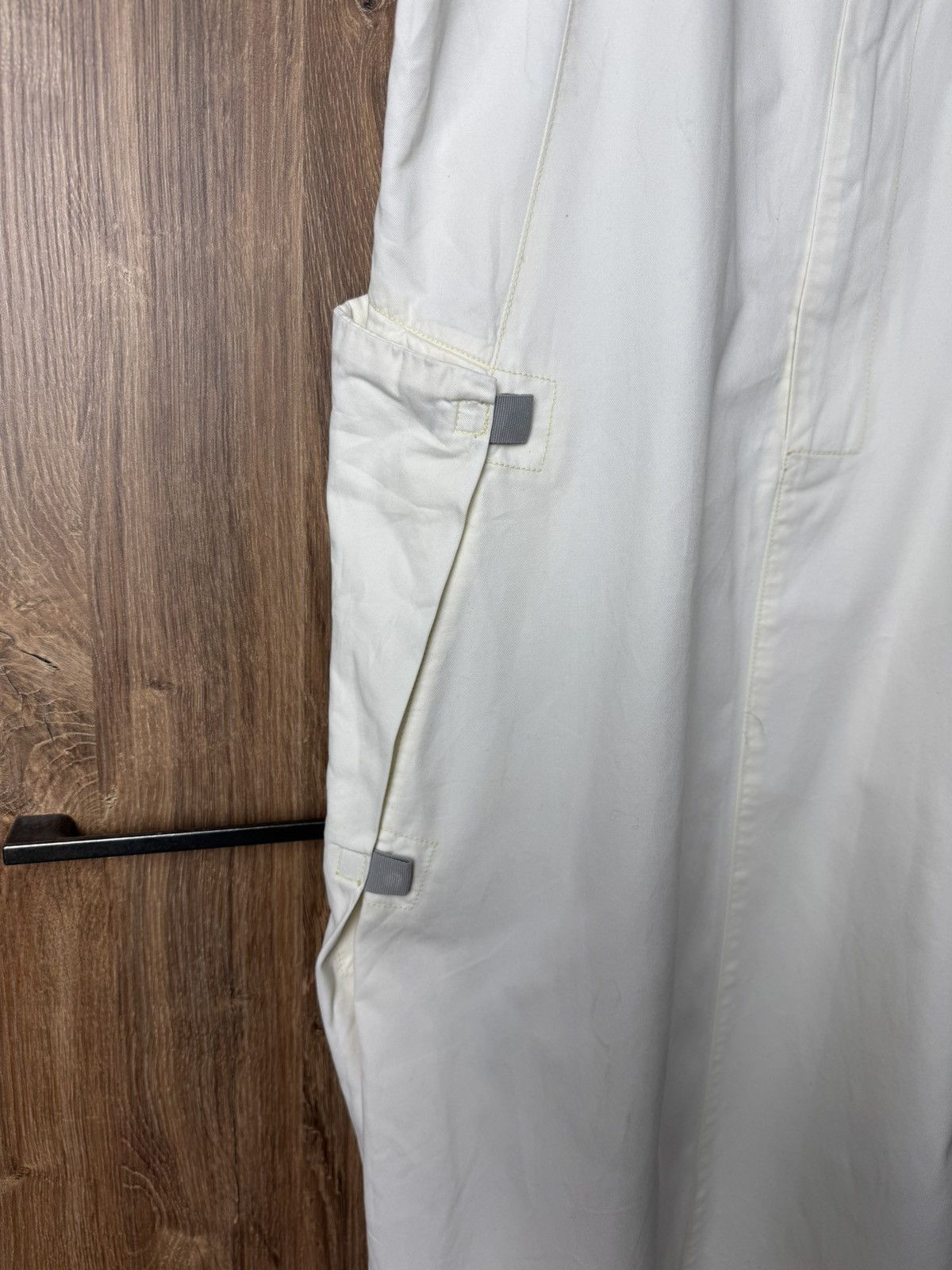 Japanese Brand × Vintage Women's Vintage Dress White Marithé + François Girbaud Size L / US 10 / IT 46 - 4 Thumbnail