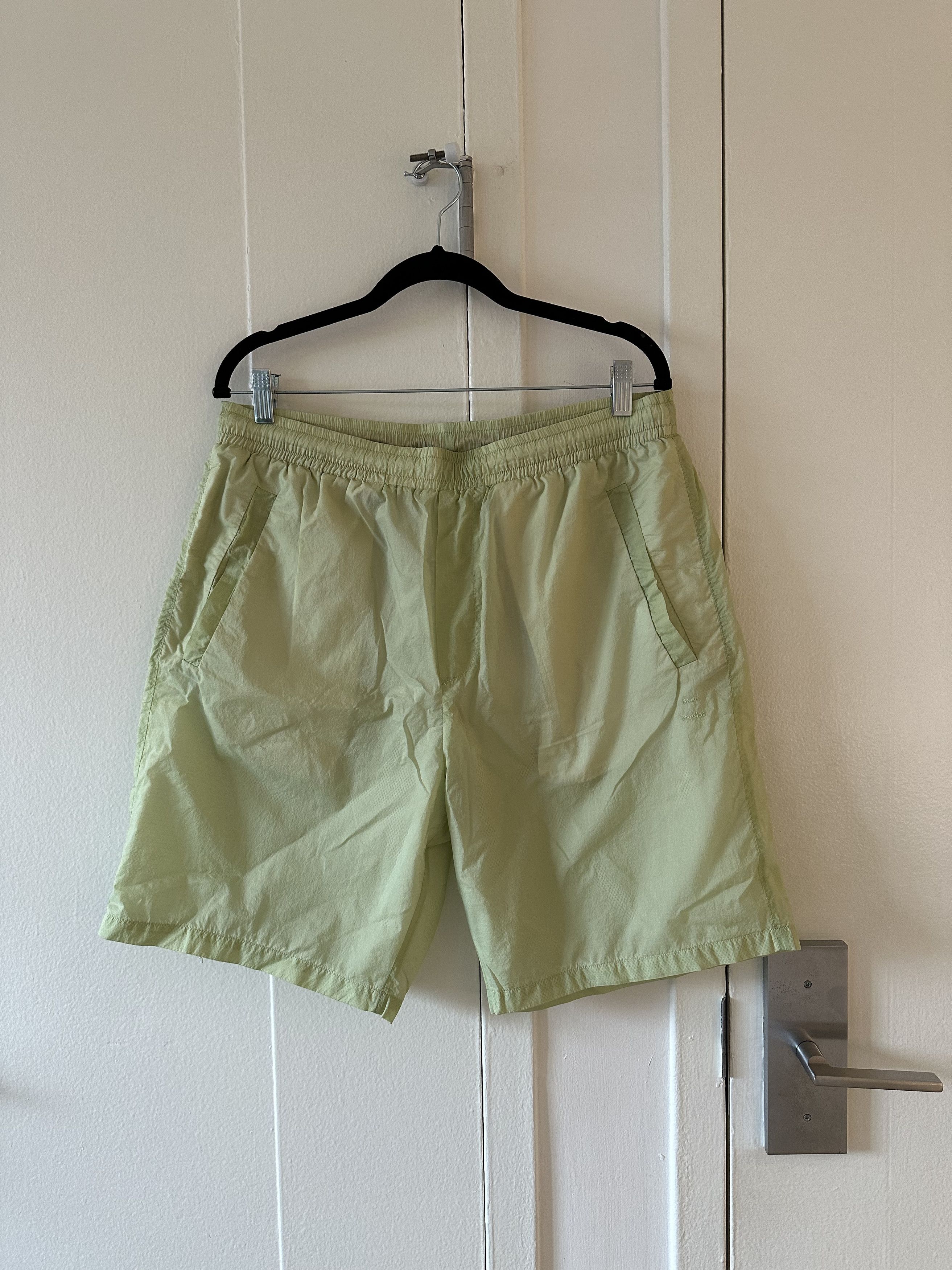 Acne Studios Acne Studios Logo Swim Trunks Size US 36 / EU 52 - 1 Thumbnail