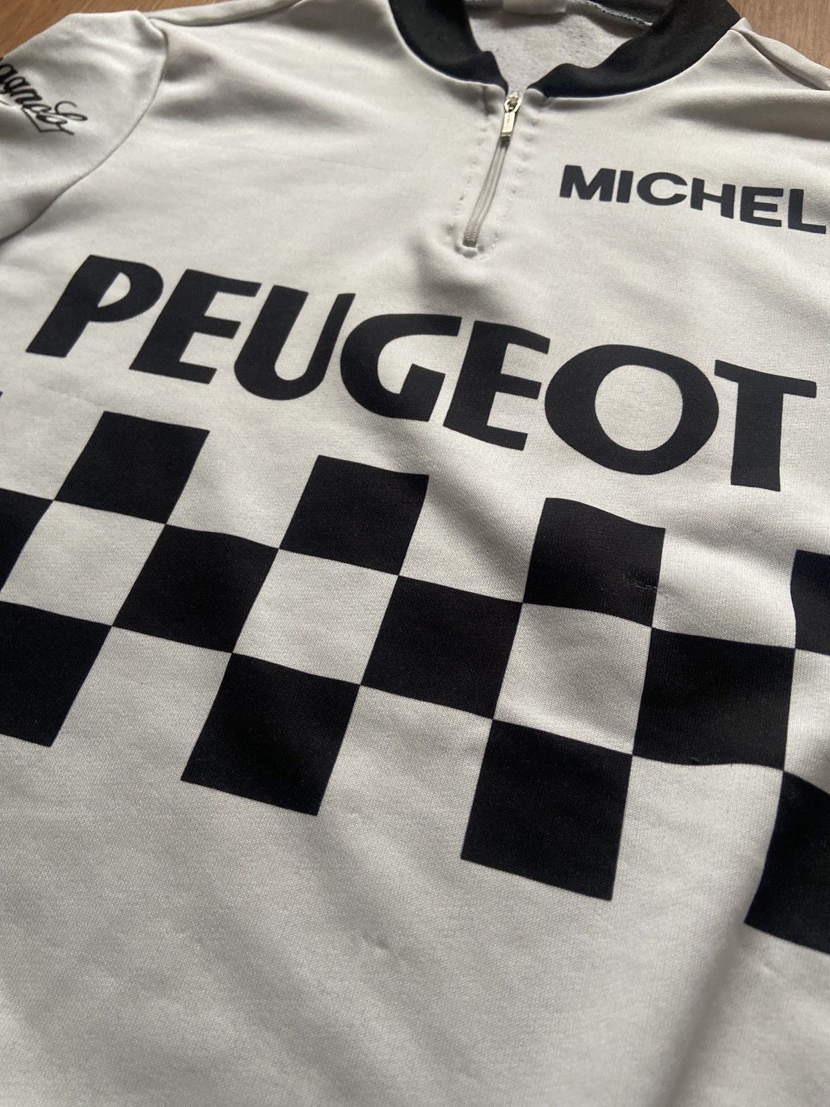 Other Peugeot vintage 80-s bicycle jersey Size US L / EU 52-54 / 3 - 8 Thumbnail