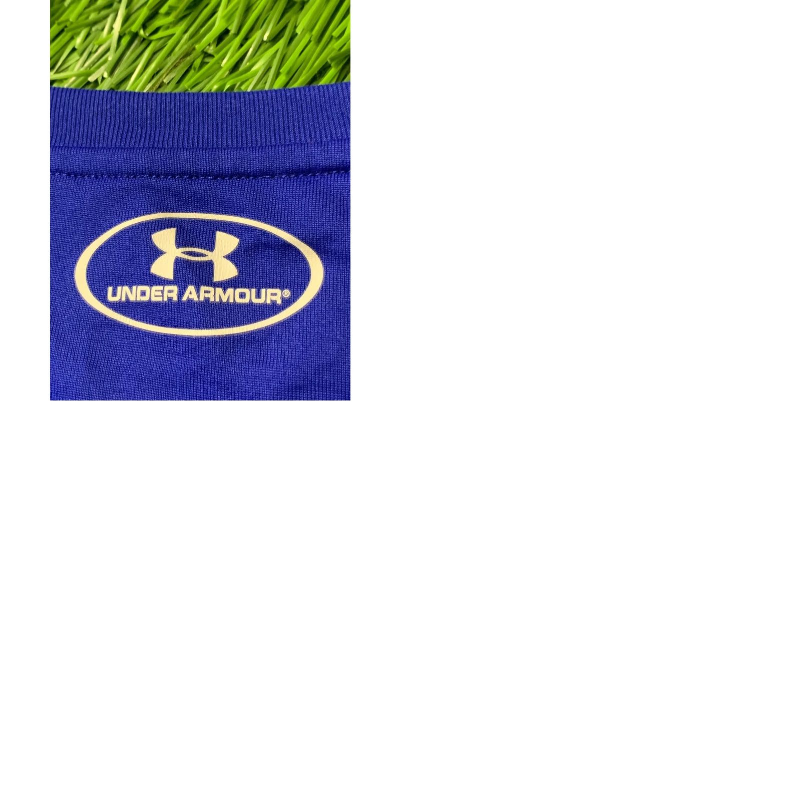 Under Armour Under Armour HeatGear Mens Training Compression Shirt Jersey XL Blue Jersey Short Sleeve T-Shirt CrossFit Activewear 2014 Size US XL / EU 56 / 4 - 9 Thumbnail