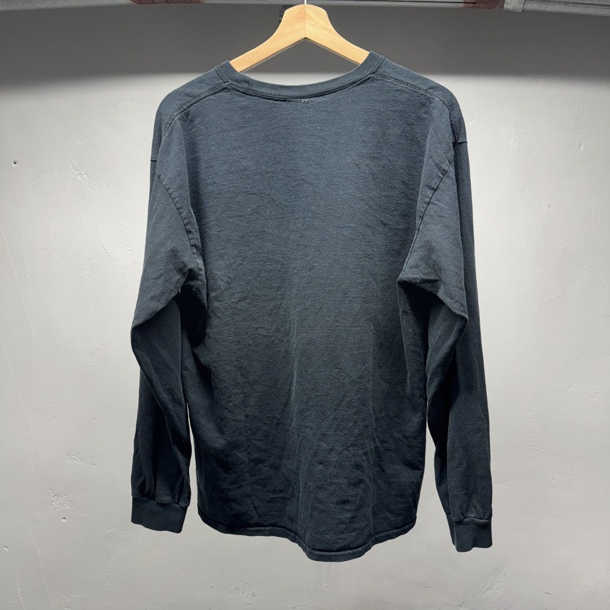 Vintage Thrashed Faded Distressed Blank Shirt ERD Grunge Chrome Size US L / EU 52-54 / 3 - 4 Thumbnail
