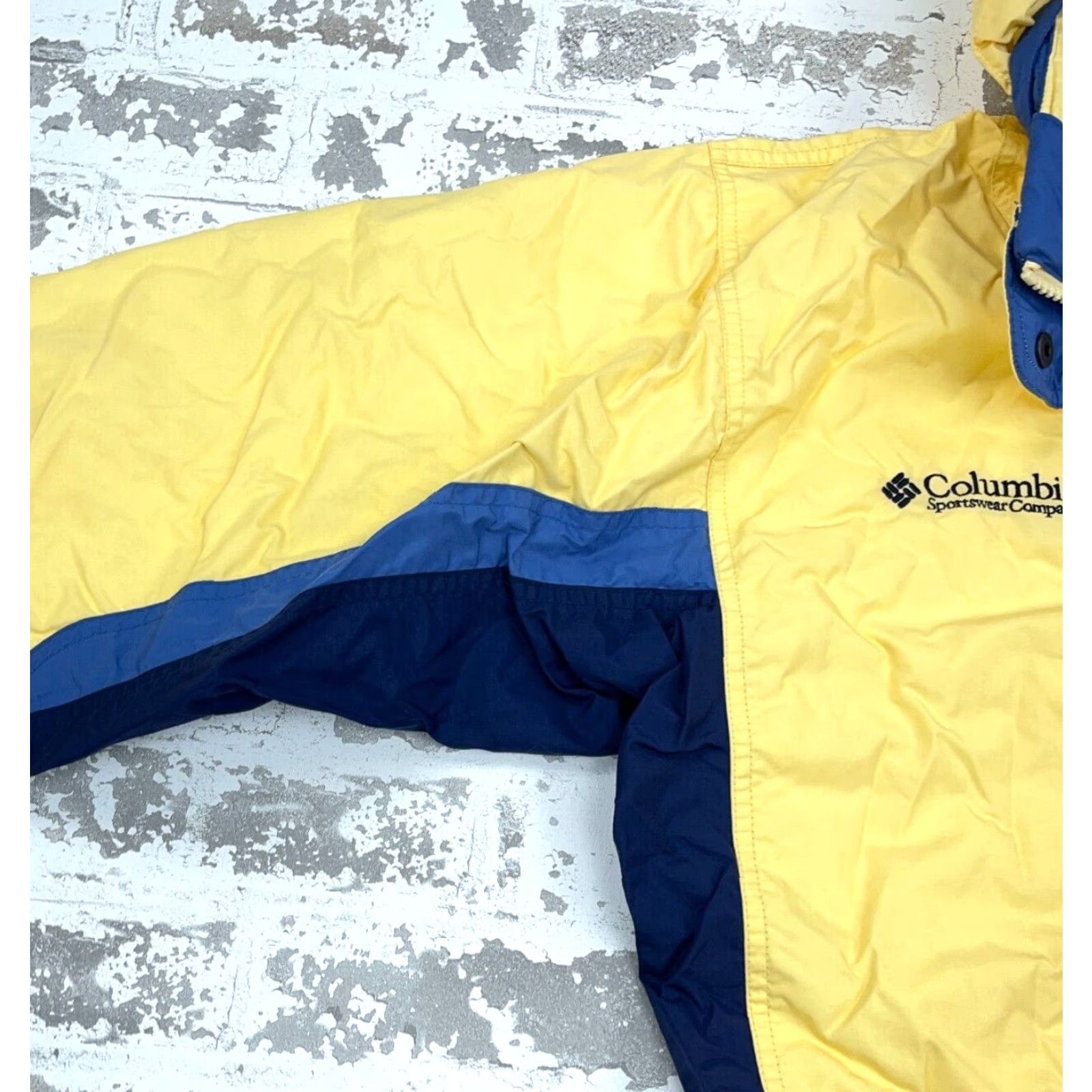 Vintage Columbia Jacket Women M Yellow Parka Ski Coat Winter Outdoors Weather Rain Hooded Pockets Waterproof Womens Size M / US 6-8 / IT 42-44 - 5 Thumbnail