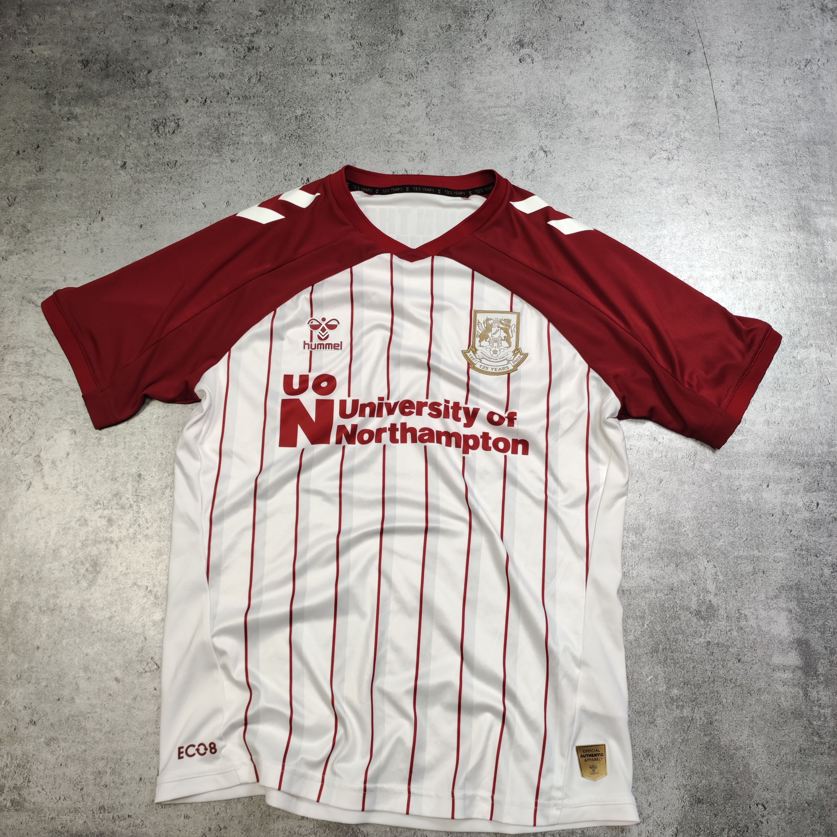 Vintage RARE Football Soccer Hummel x Northampton FC 120yrs Kit Size US L / EU 52-54 / 3 - 2 Thumbnail