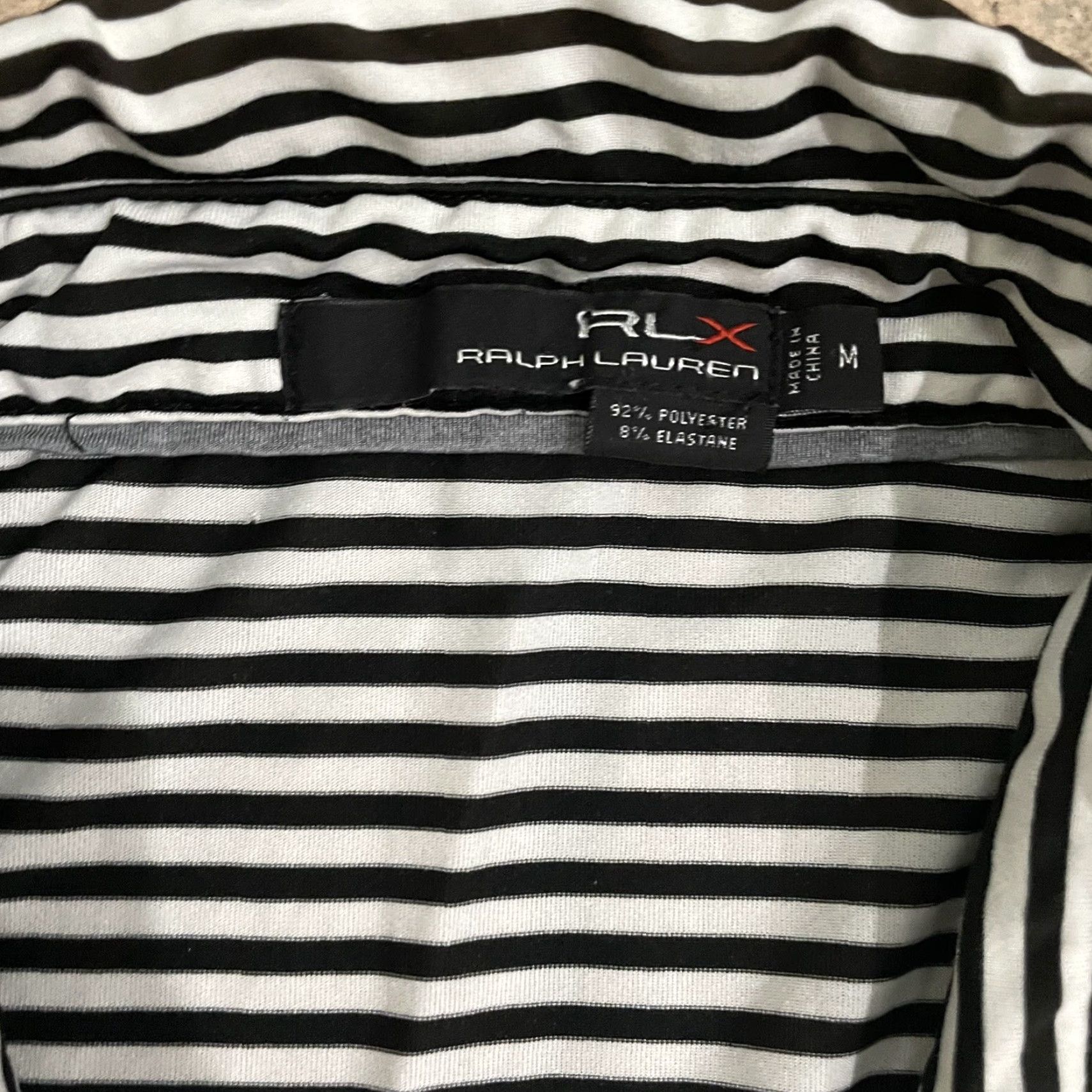 RLX Ralph Lauren RLX Ralph Lauren Performance Polo Shirt Mens Size M Multicolor Striped Golf Size US M / EU 48-50 / 2 - 4 Thumbnail