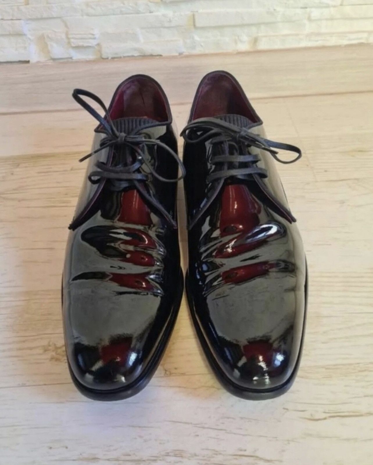 Dolce & Gabbana Dolce & Gabbana Patent Leather Derby Shoes – UK 7 Size US 8 / EU 41 - 3 Thumbnail