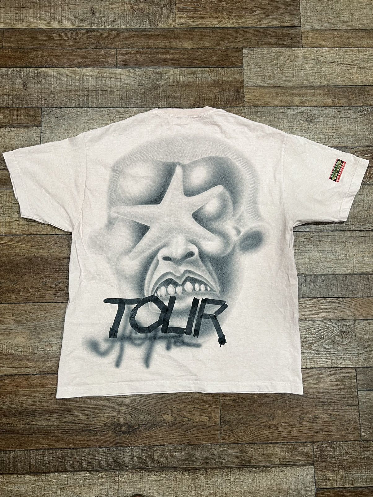 Travis Scott Travis Scott Utopia Circus Maximus Tour Star Tee Pink XL Size US XL / EU 56 / 4 - 2 Thumbnail