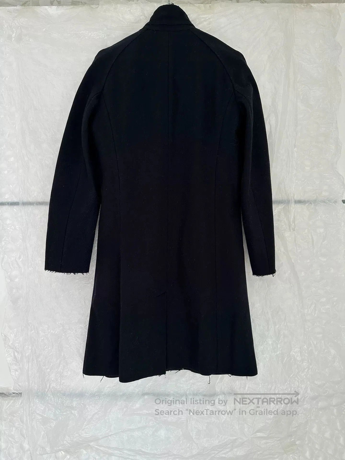 Jil Sander Jil Sander Women's Wool Distressed Coat. Size XXS / US 00 / IT 34 - 3 Thumbnail