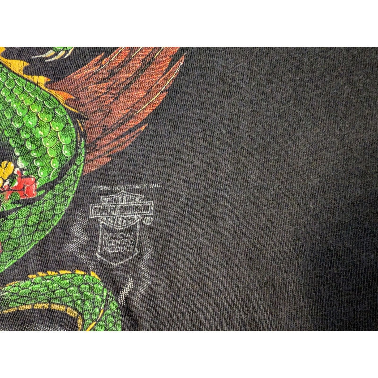 Harley Davidson VTG Harley Davidson Houlbek "The Eagle has Landed" Signal Ta Size US XL / EU 56 / 4 - 7 Thumbnail