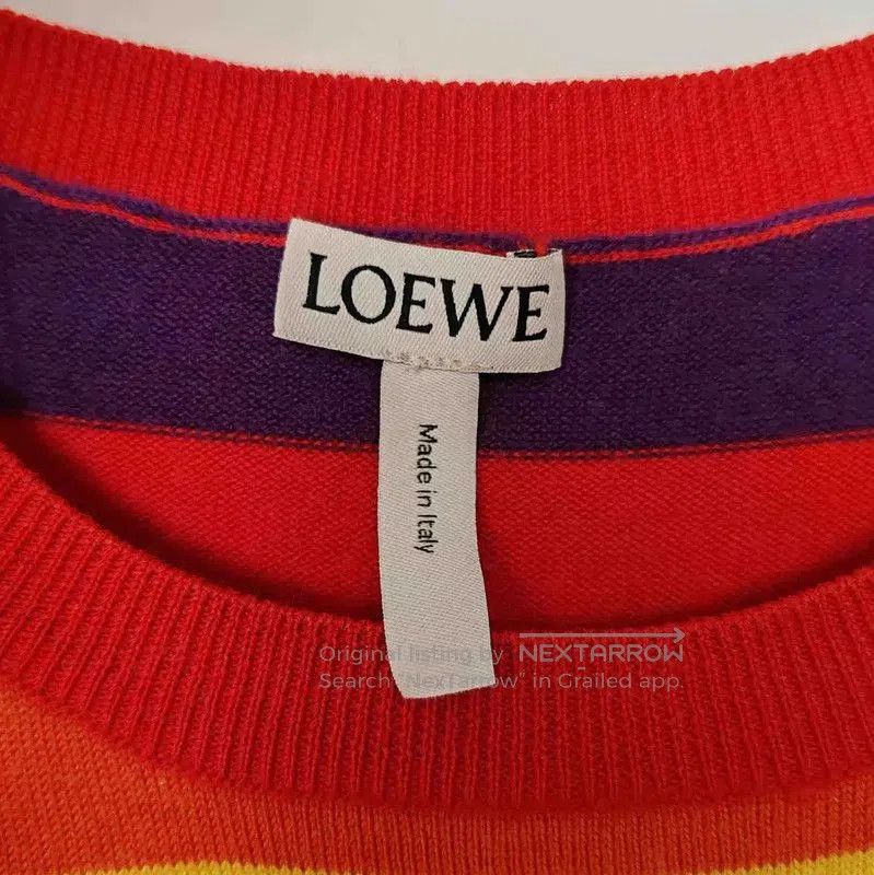 Loewe Loewe Multicolored Wool Knit Sweater . Size XS / US 0-2 / IT 36-38 - 3 Thumbnail