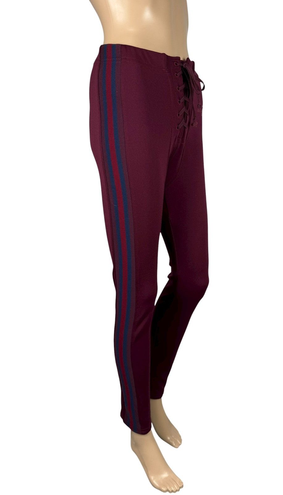 Yeezy Yeezy Season 5 Oxblood Scorpio Leggings Lace Up size S Size 27" / US 4 / IT 40 - 4 Thumbnail