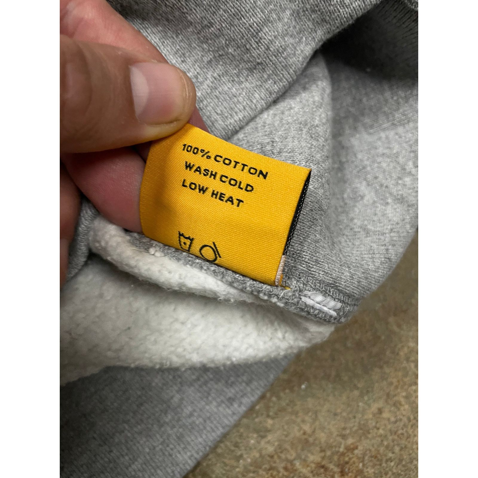Gallery Dept. Gallery Dept Hoodie Grey Large New Size US L / EU 52-54 / 3 - 5 Thumbnail