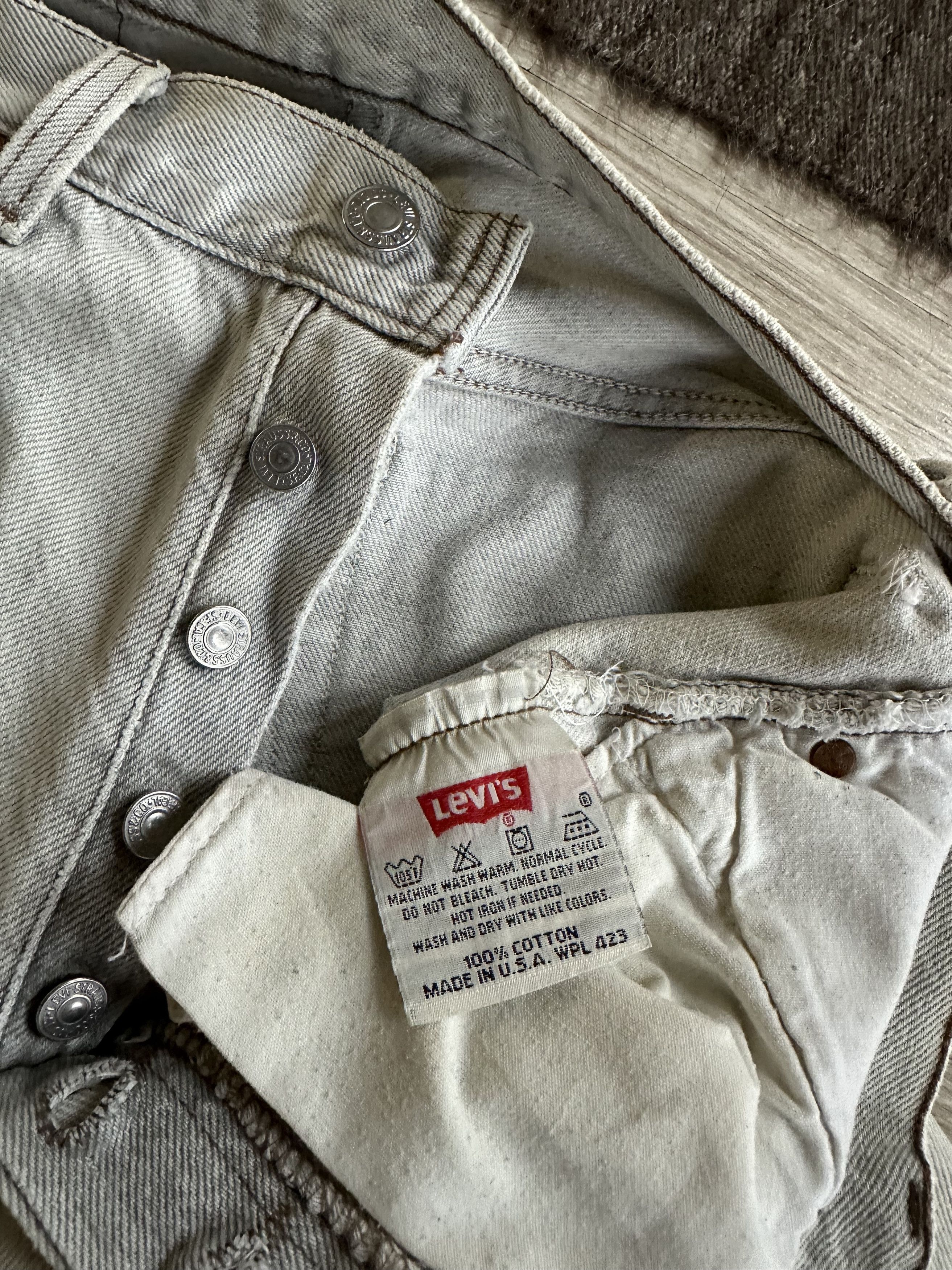 Levi's Levis 501 USA Made Vintage Denim Jeans 6056AC Size US 30 / EU 46 - 5 Thumbnail