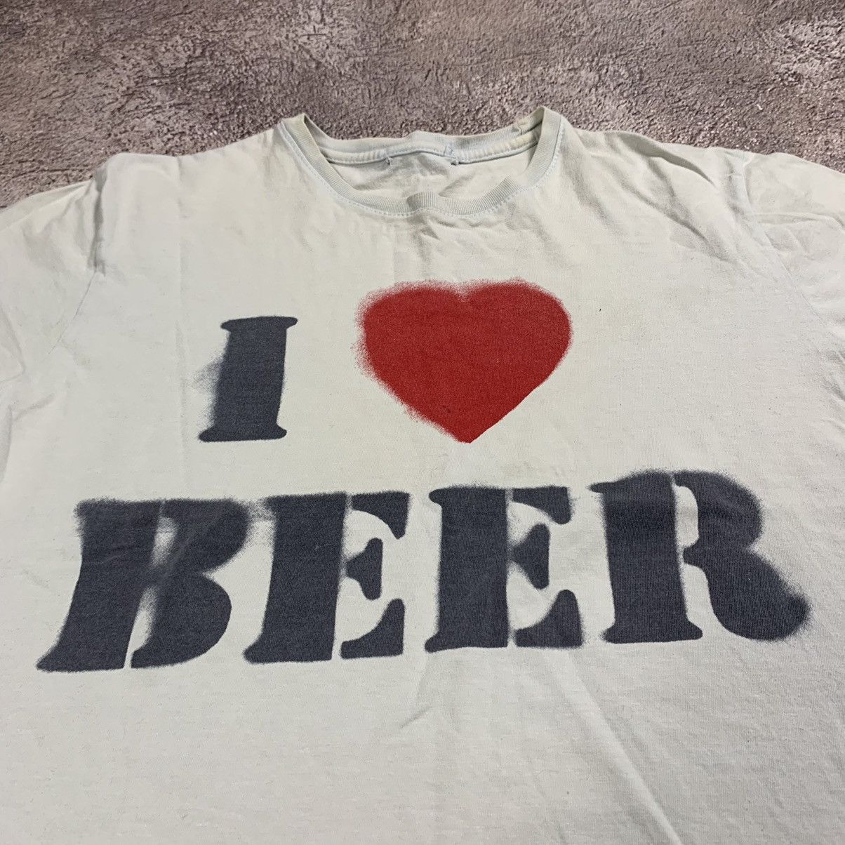 Vintage Vintage Y2K Graphic Tee I Love Beer Slogan Funny Streetwear Size US M / EU 48-50 / 2 - 4 Thumbnail