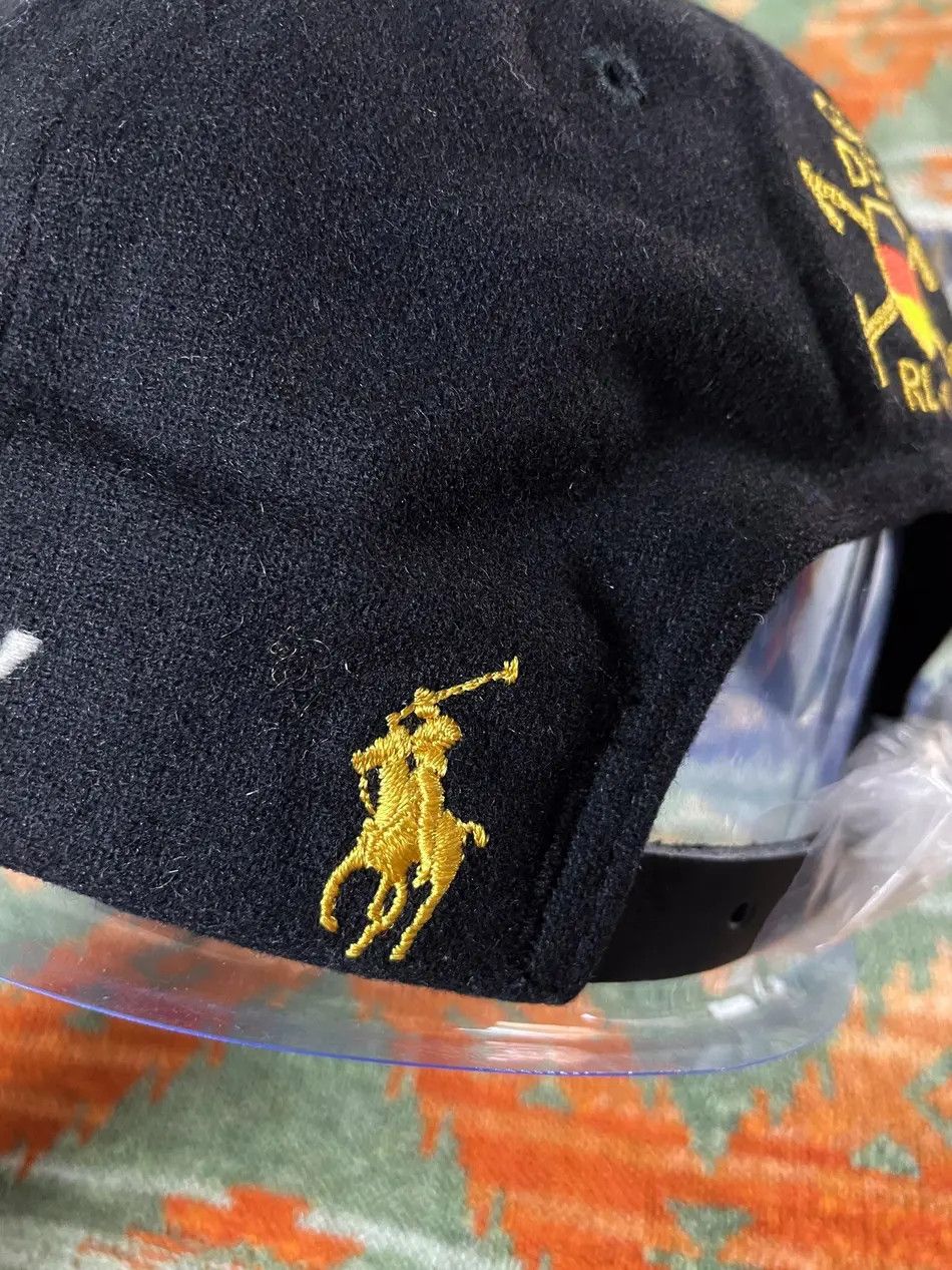 Polo Ralph Lauren Ralph Lauren Germany Flag Wool Leather Baseball Hat Cap Size ONE SIZE - 5 Thumbnail