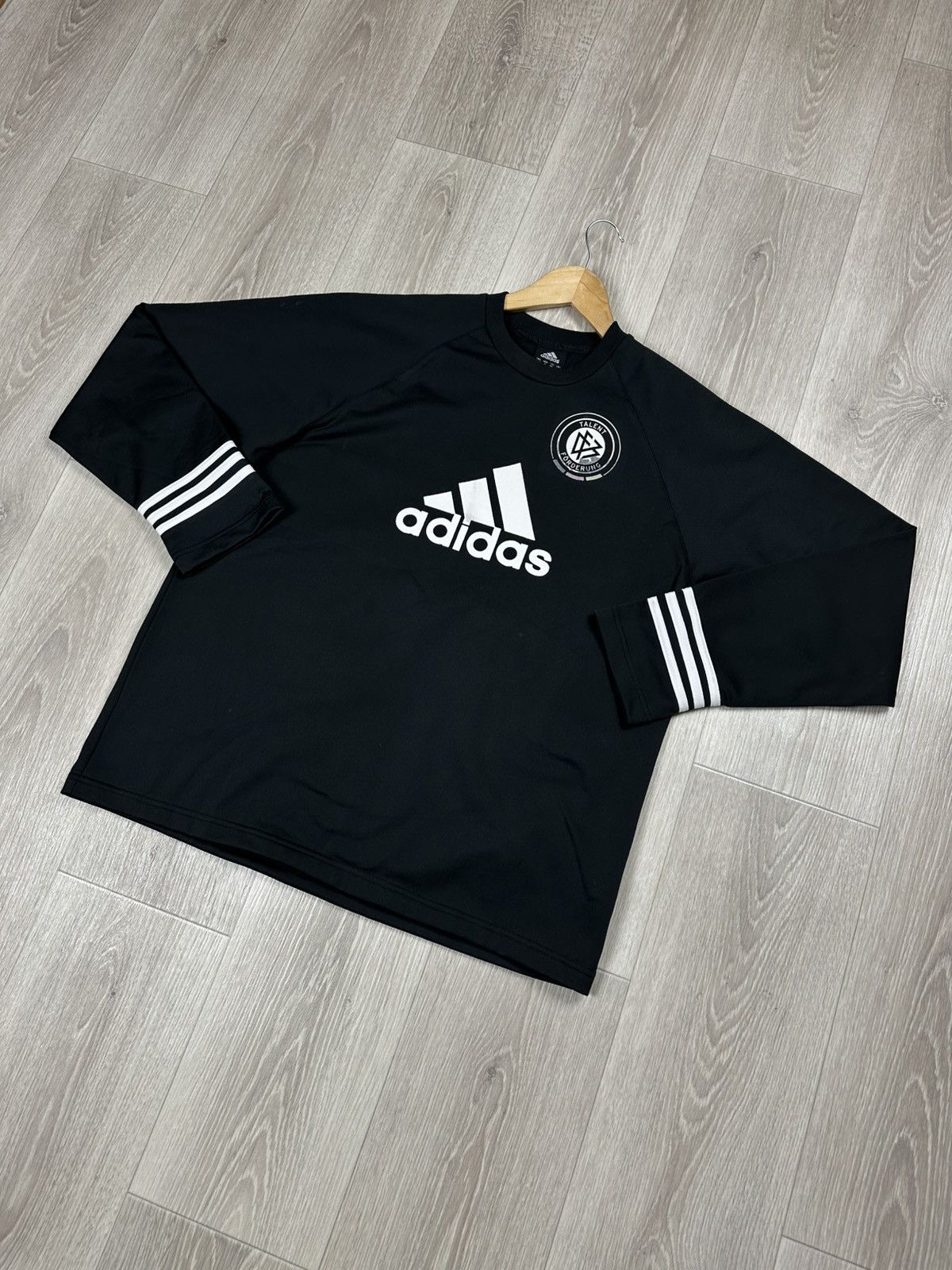 Adidas × Vintage Adidas Mercedes Sweatshirt Jerseys Talent Bochum Enbw Size M Size US M / EU 48-50 / 2 - 3 Thumbnail
