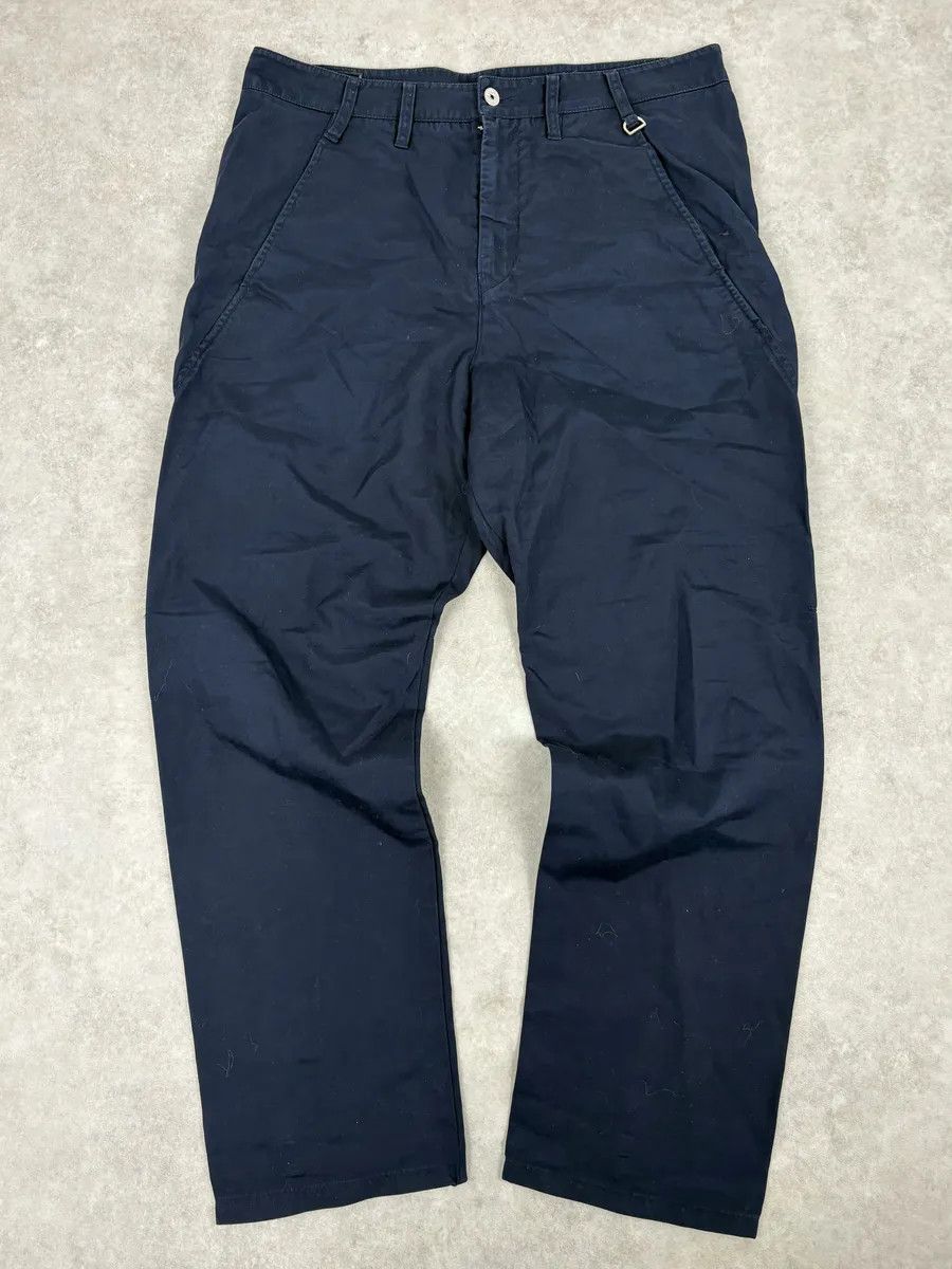 Marithe + Francois Girbaud 2000s Marithé + François Girbaud Navy Cozy Pants Size US 34 / EU 50 - 1 Thumbnail