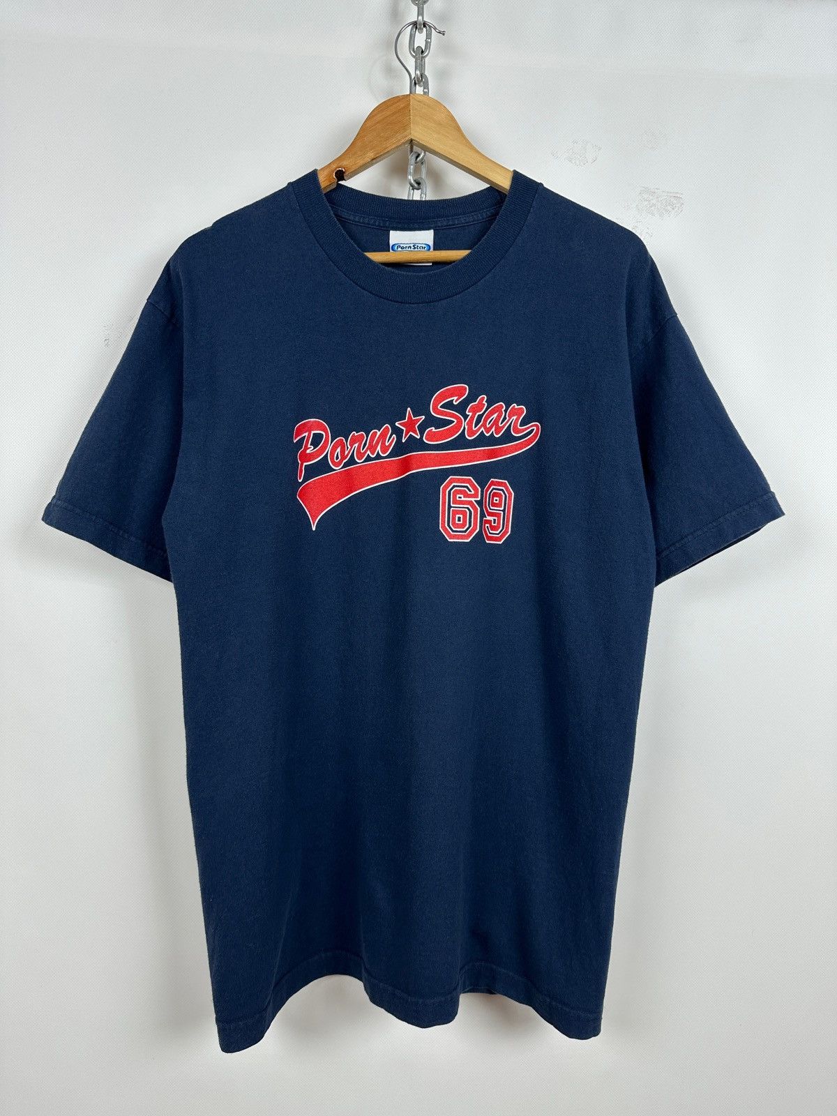 Girl Skateboards Vintage Pornstar 69 Navy Blue T-Shirt Size US M / EU 48-50 / 2 - 1 Thumbnail