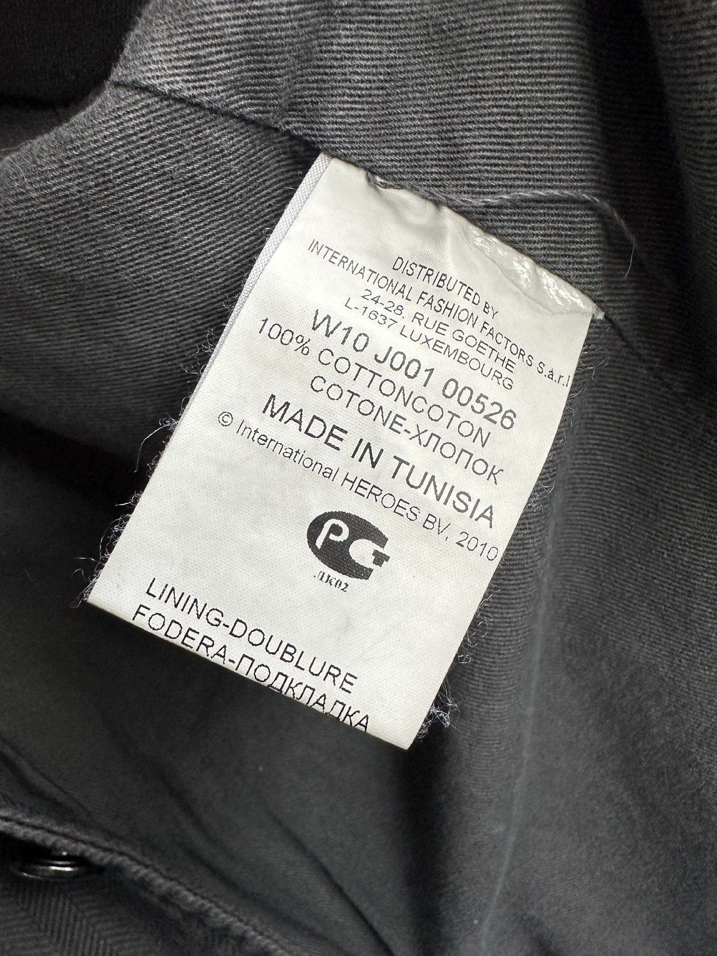 Dirk Bikkembergs Dirk Bikkembergs Four-Pocket Washed Long Coat Size US S / EU 44-46 / 1 - 4 Thumbnail
