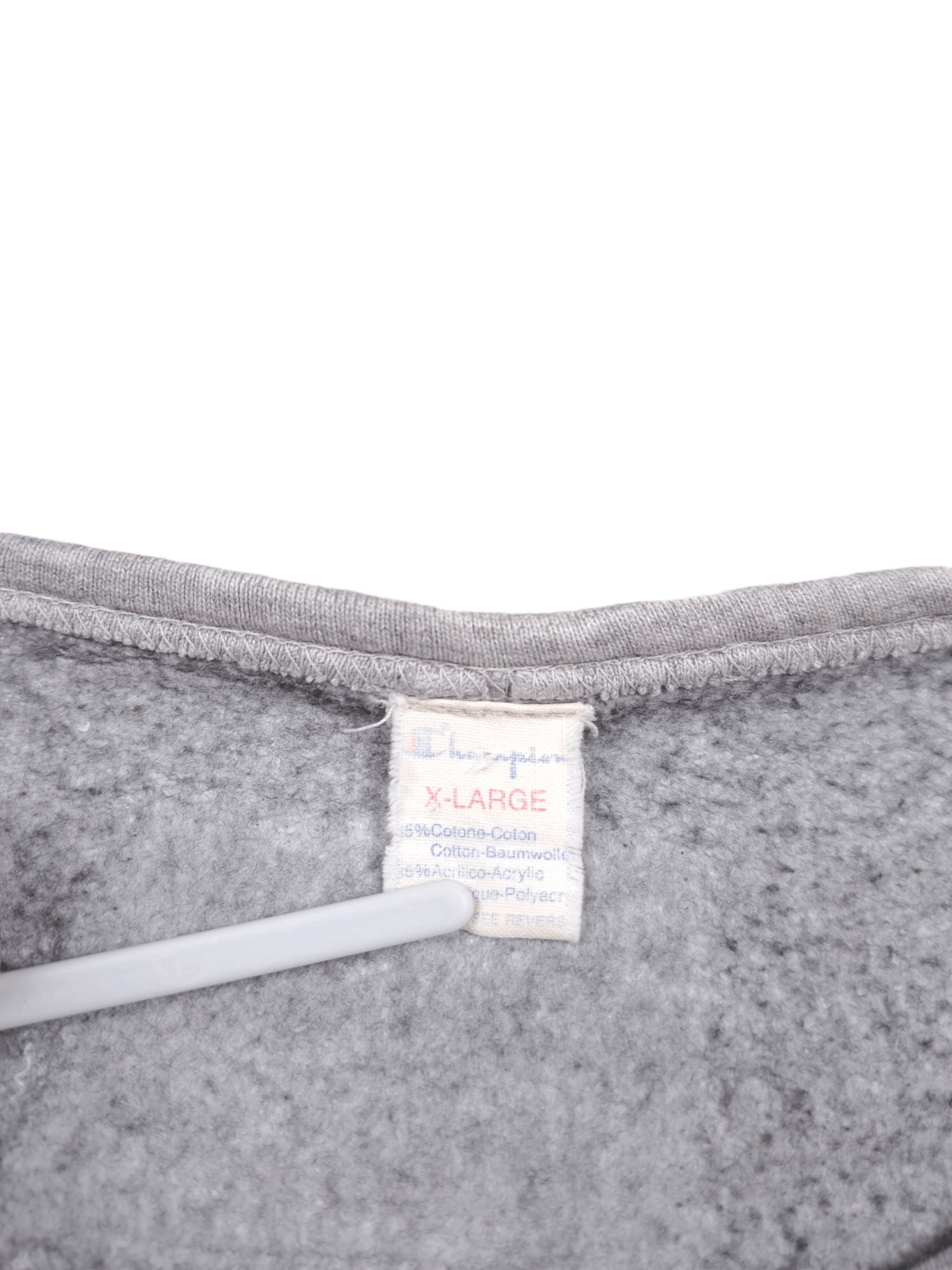 Champion × Vintage 💎 00's Champion Reverse Wave Vintage Vest Boxy Sweatshirt Size US XL / EU 56 / 4 - 4 Thumbnail