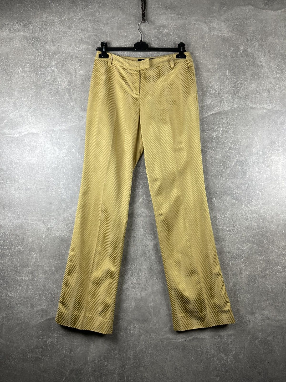Just Cavalli Just Cavalli Tailored Jacket and Pants Suit Late 2000s Gold Size M / US 6-8 / IT 42-44 - 14 Thumbnail