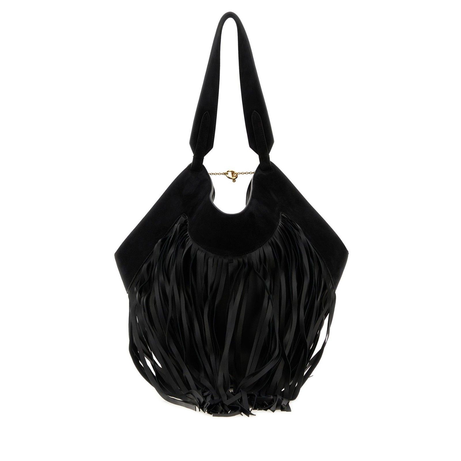 KHAITE KHAITE Small Lotus Black Shopping Bag New & Authentic Size ONE SIZE - 3 Thumbnail