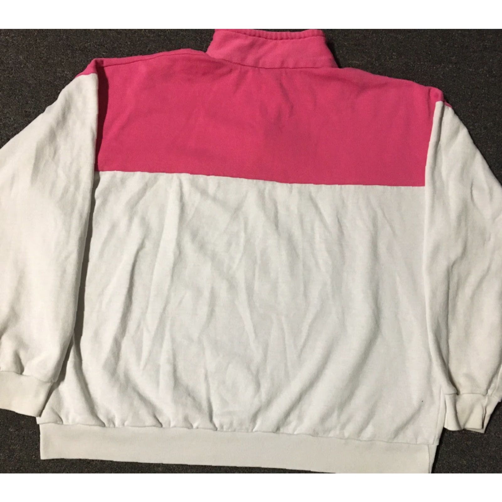 Vintage VINTAGE Beach Shirt Men S Pink 1/4 Zip Sweatshirt 80s 90s Grunge San Francisco USA Boxy Pullover California 1/2 Zip Sports Retro Punk Size US S / EU 44-46 / 1 - 6 Thumbnail
