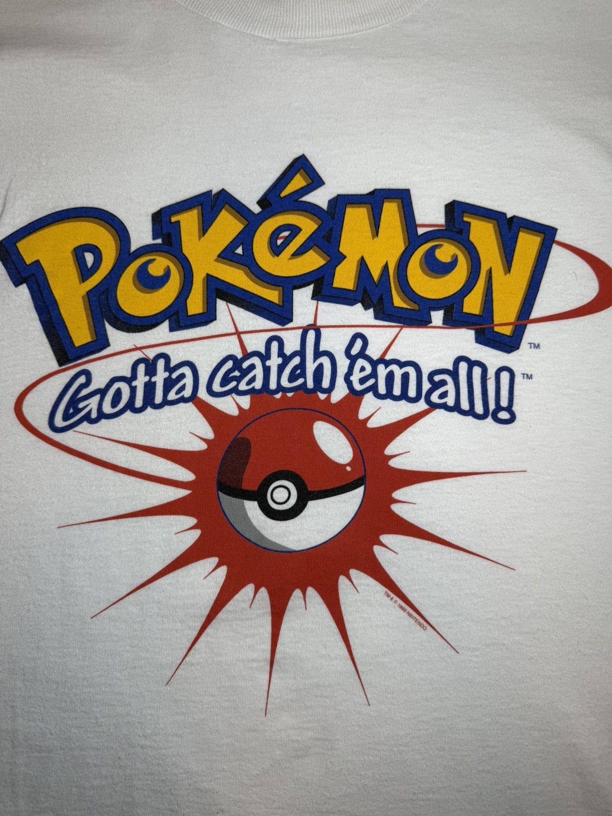 Pokemon Pokemon poke ball vintage t Size US S / EU 44-46 / 1 - 2 Thumbnail