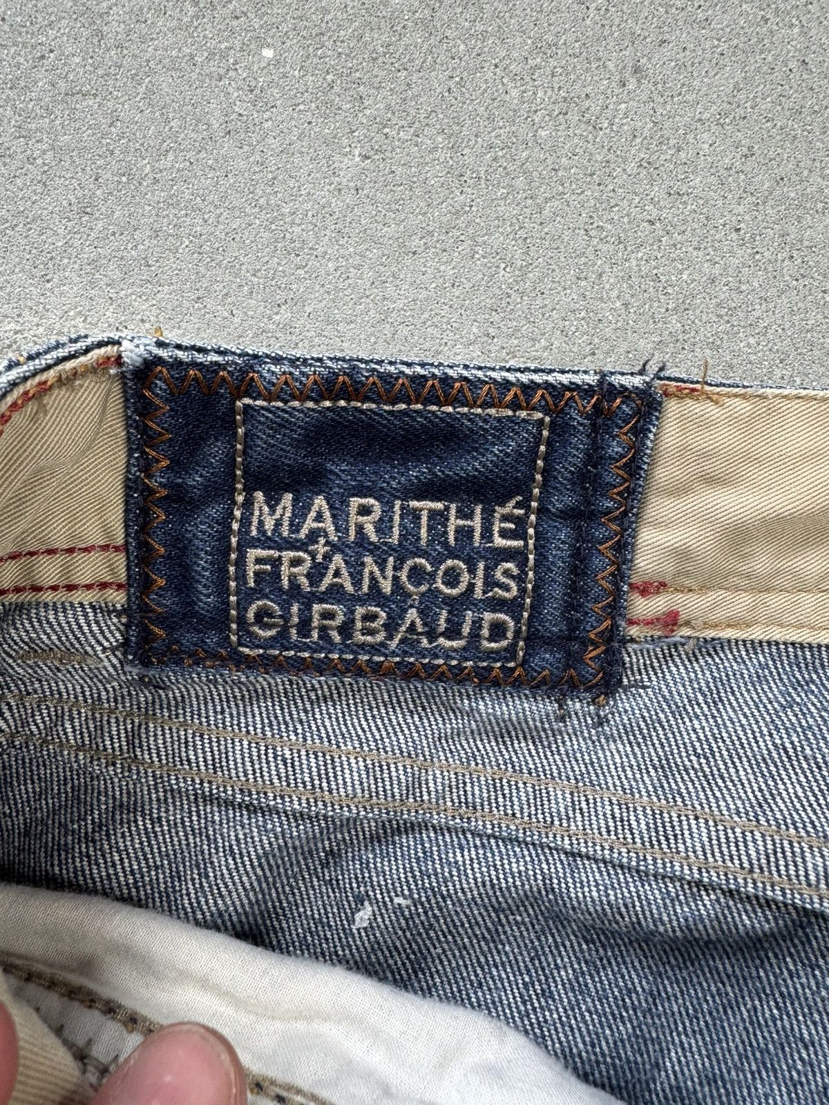 Marithe + Francois Girbaud Vintage Marithe Francois Girbaud Jeans Distressed Pants Size US 32 / EU 48 - 9 Thumbnail