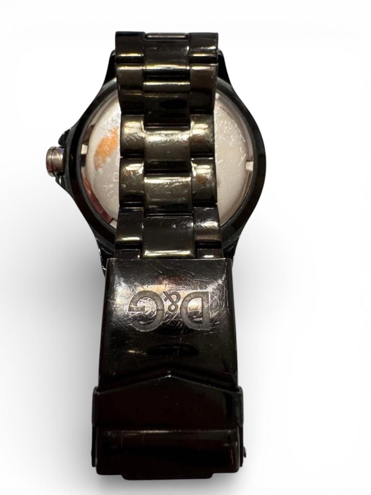 Dolce & Gabbana Dolce & Gabbana - Black Analog Wrist Watch with Metal Band Size ONE SIZE - 4 Thumbnail